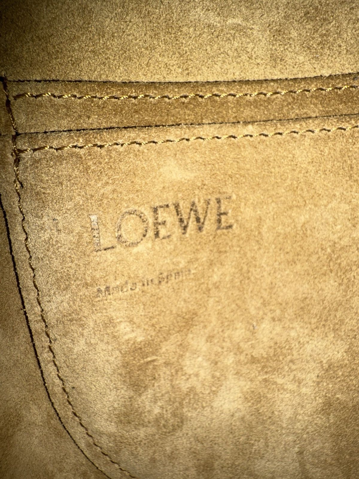 Loewe Loewe Gate Dual Mini Bag in Pearl Grey Size ONE SIZE - 8 Thumbnail