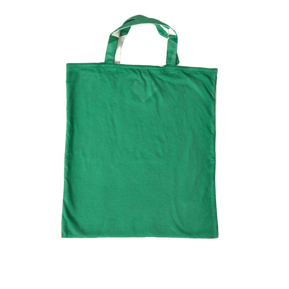 Prada Prada Elegant Green Fabric Tote Bag Size ONE SIZE - 3 Thumbnail