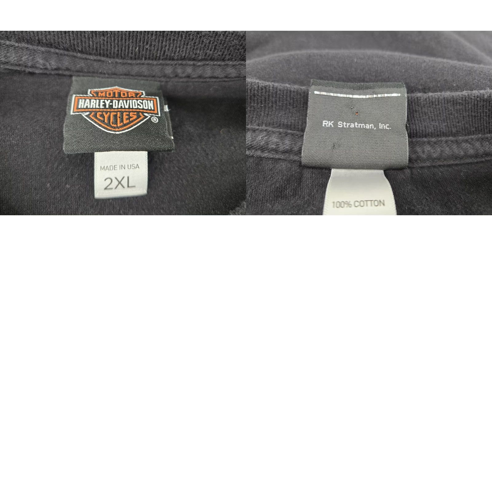 Harley Davidson Harley-Davidson T Shirt Heart of Dixie Pelham Alabama Mens 2XL Black 2021 Size US XXL / EU 58 / 5 - 9 Thumbnail
