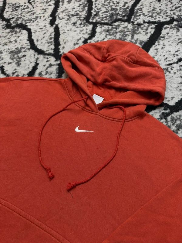 Nike Nike center swoosh hoodie orange XS Size US XS / EU 42 / 0 - 3 Thumbnail