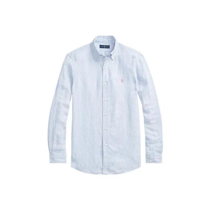 Polo Ralph Lauren Polo Ralph Lauren Striped Long-Sleeve Button-Up Shirt Size US XXL / EU 58 / 5 - 1 Thumbnail