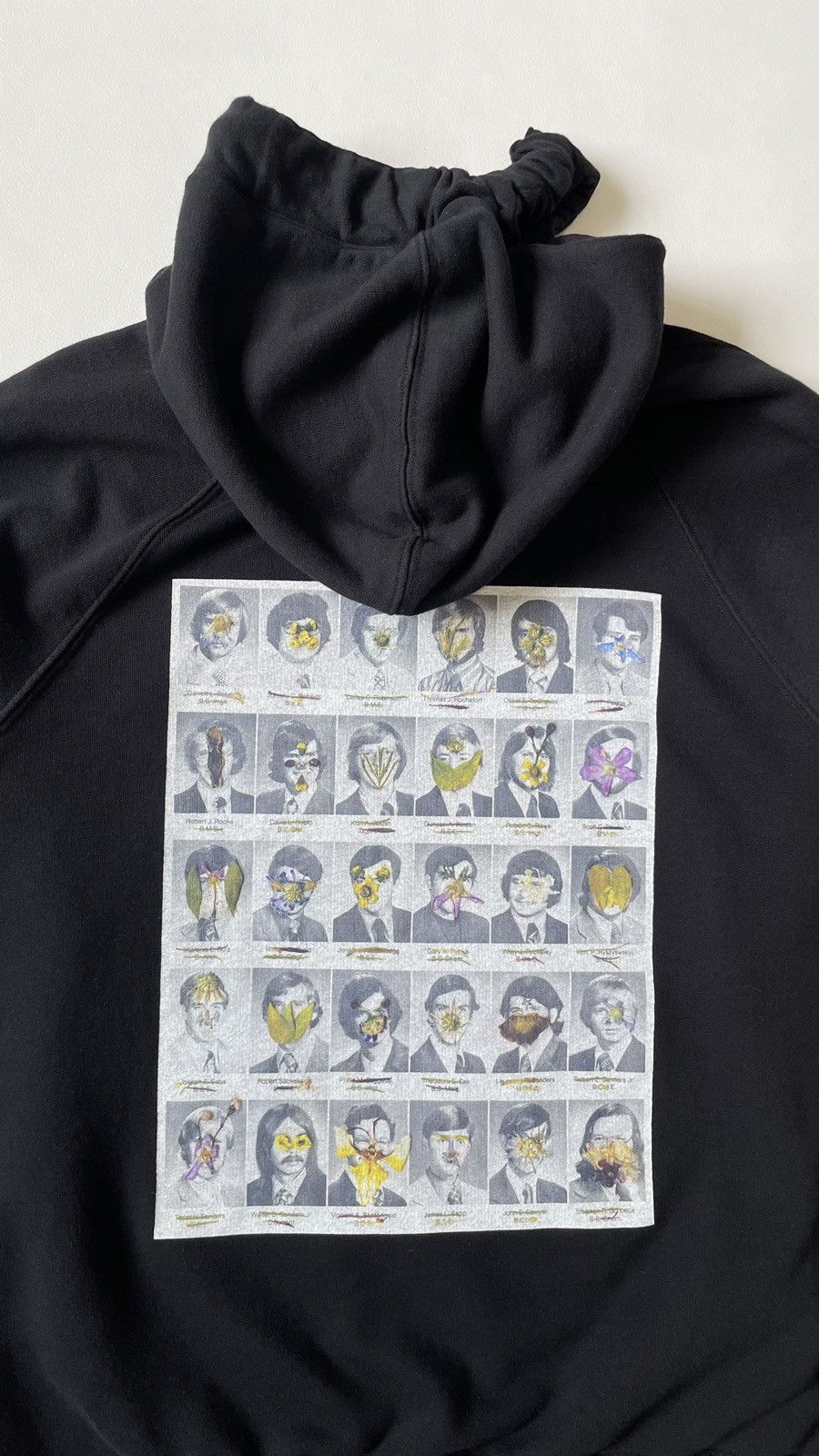 Kusikohc Black Cotton ‘Flower Men’ Hoodie Size US M / EU 48-50 / 2 - 16 Thumbnail