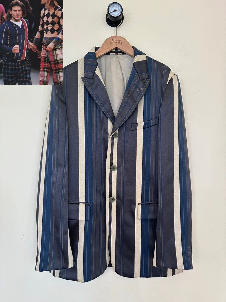 Comme des Garcons Comme Des Garcons Striped patchwork suit Size US M / EU 48-50 / 2 - 1 Thumbnail