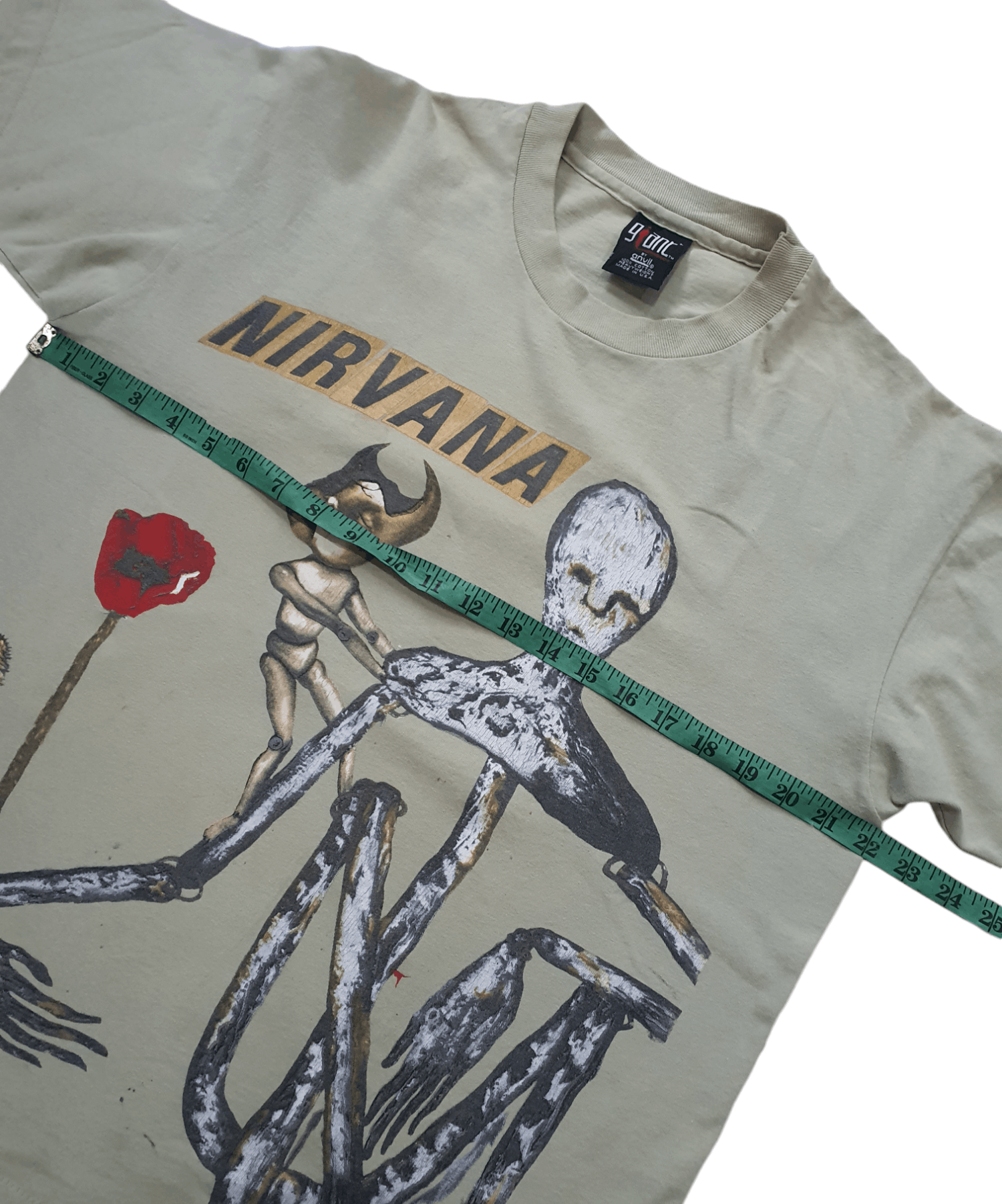 Giant 🔥 OG 90s NIRVANA Incesticide Giant TShirt 1993 Size US L / EU 52-54 / 3 - 13 Thumbnail