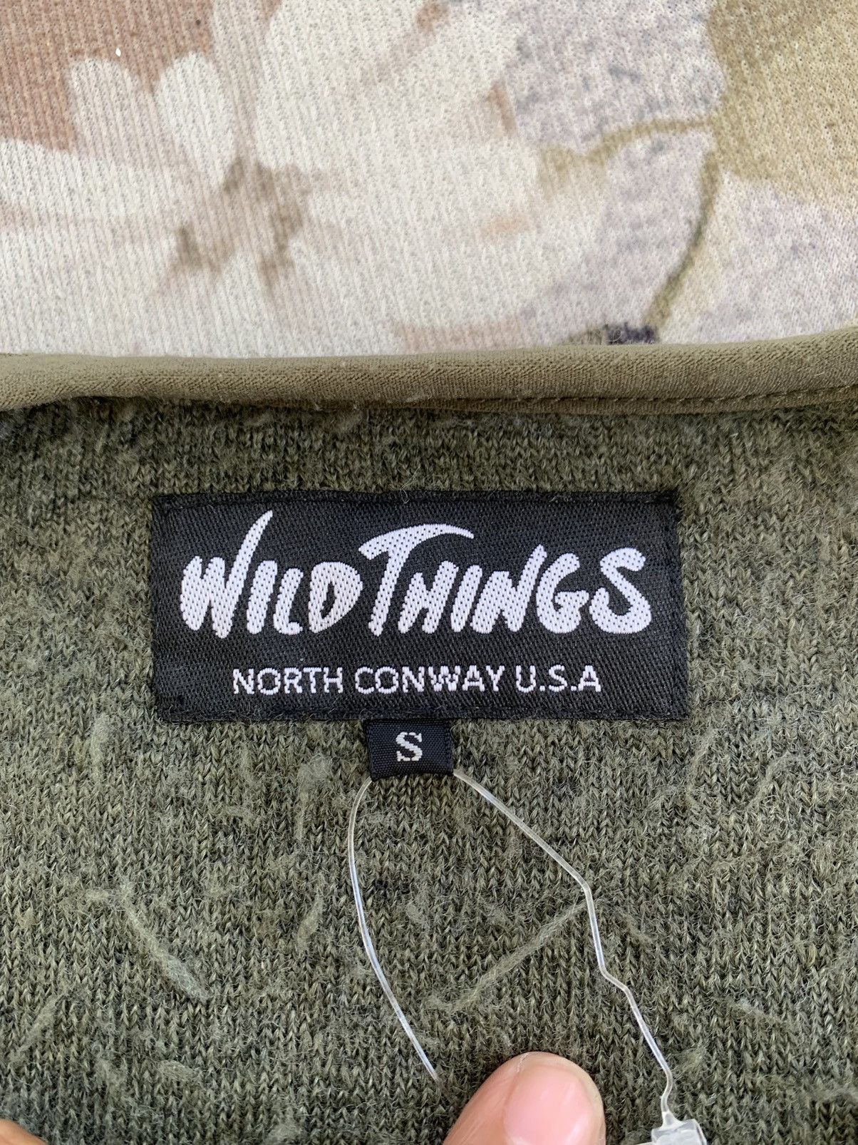 Wild Things WildThings North Conway Usa Olive Pile Fleece Jacket Size US S / EU 44-46 / 1 - 12 Thumbnail