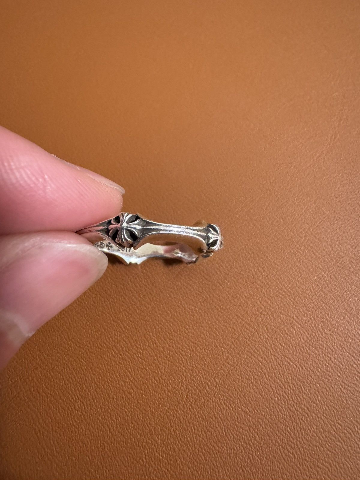 Chrome Hearts Brand New Chrome Hearts Plus & Bone Ring Size ONE SIZE - 3 Thumbnail