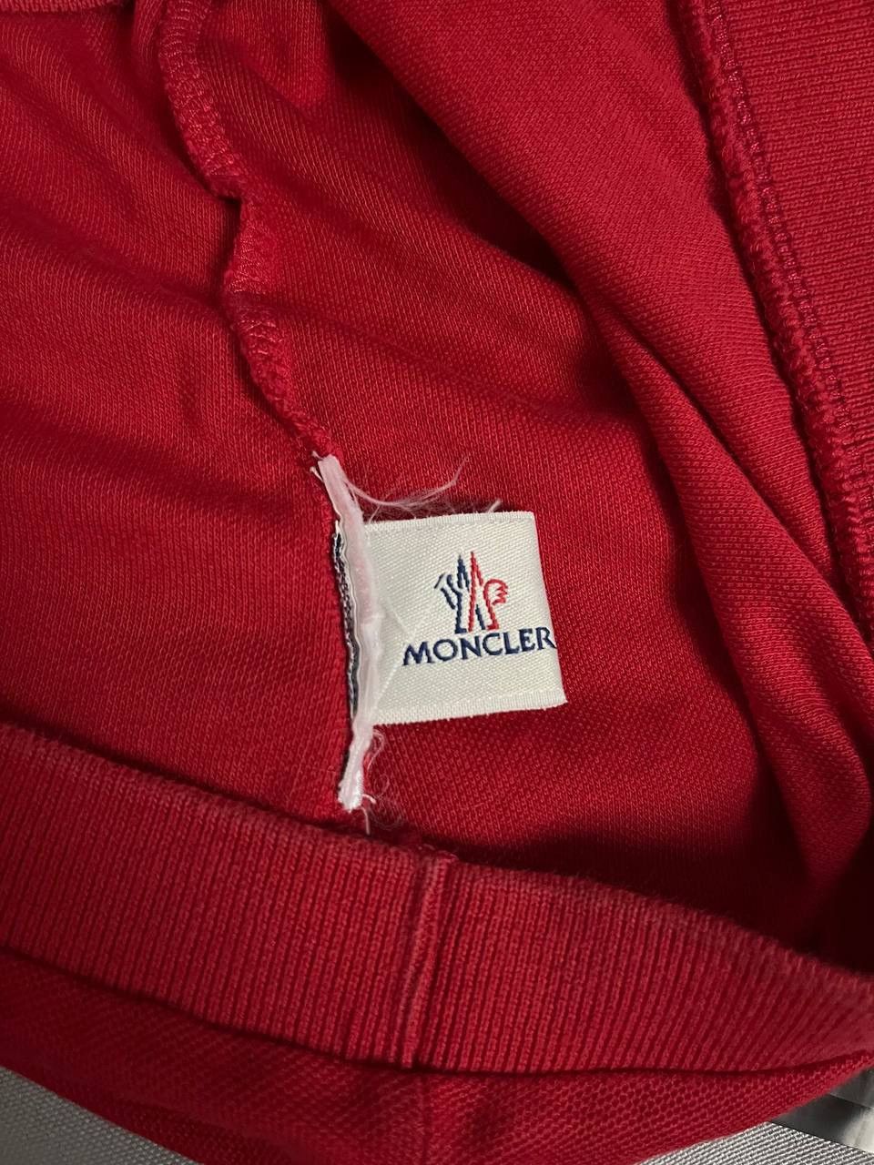 Moncler Moncler Polo Red Size L / US 10 / IT 46 - 11 Thumbnail