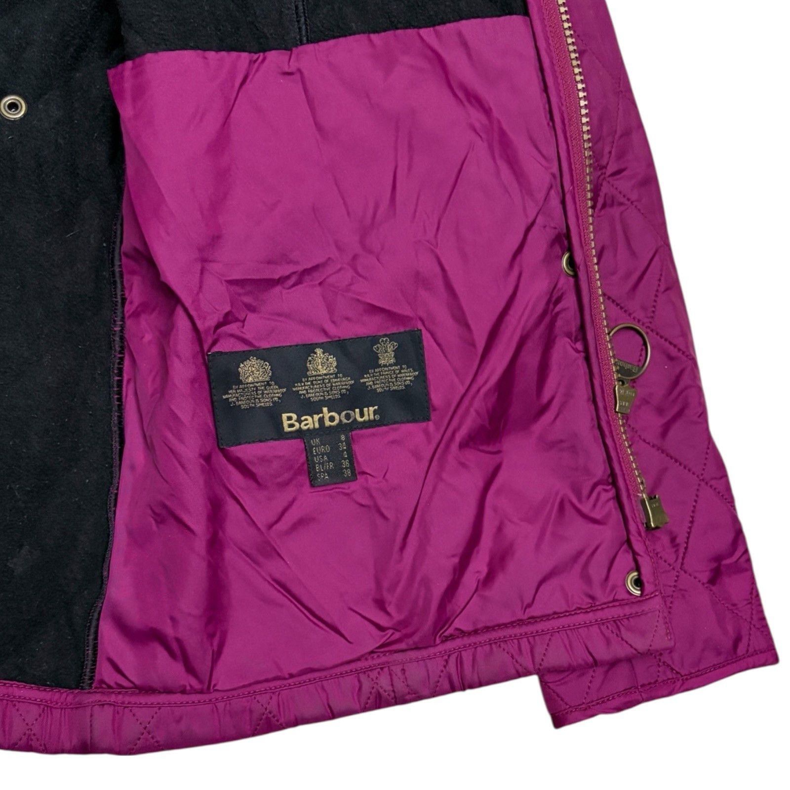 Barbour BARBOUR Kensington Quilt Fleece-Lined Winter Jacket 4 Size S / US 4 / IT 40 - 2 Thumbnail