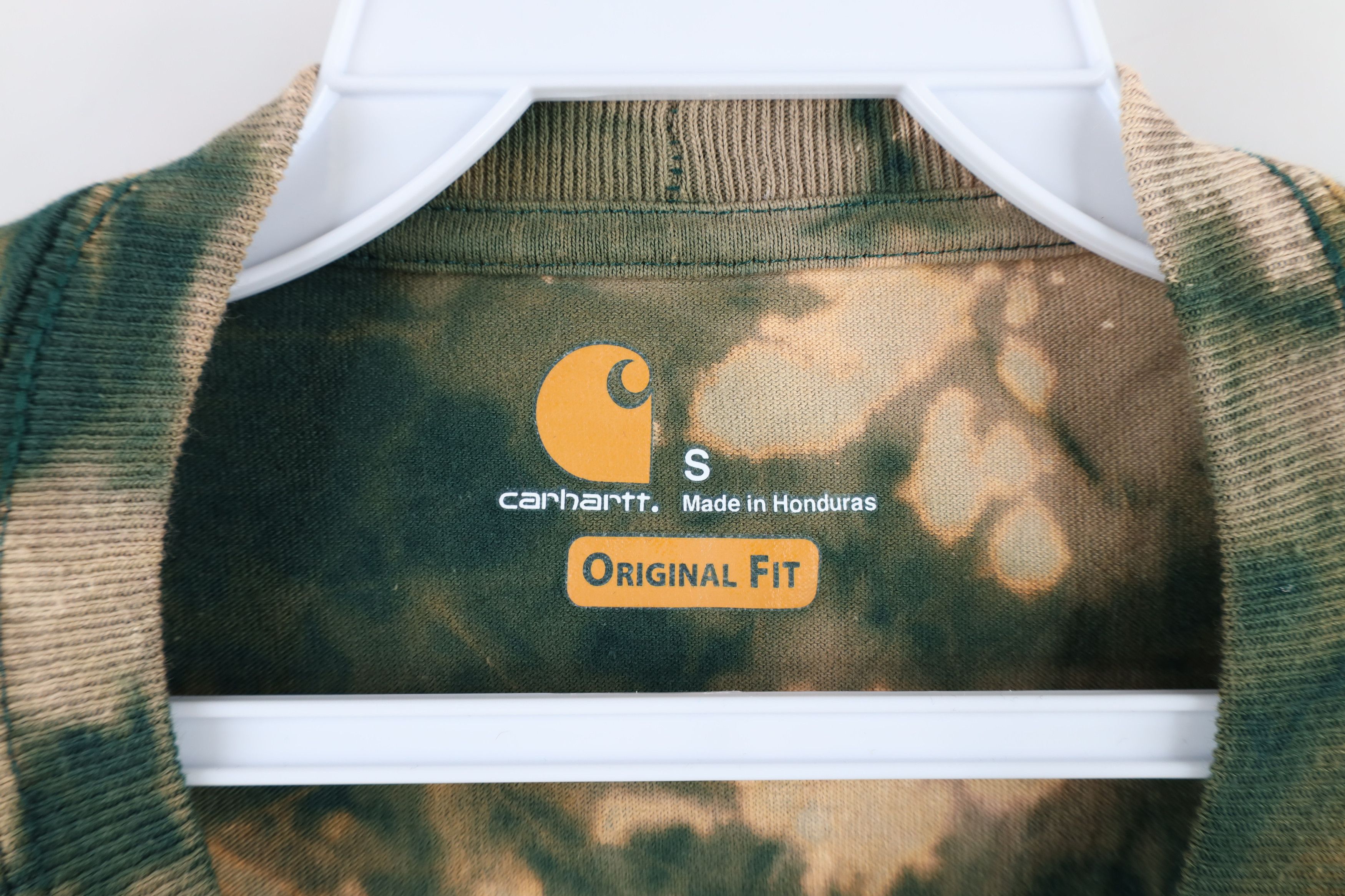 Carhartt New Carhartt Acid Wash Long Sleeve Pocket T-Shirt Green Size US S / EU 44-46 / 1 - 6 Thumbnail