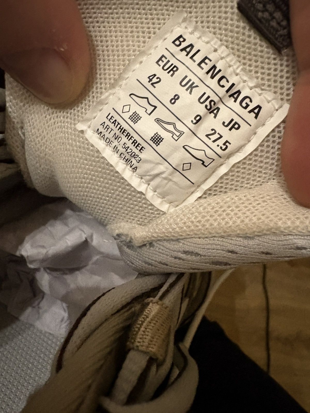 Balenciaga Balenciaga Track Gradient mesh Size US 9 / EU 42 - 8 Thumbnail
