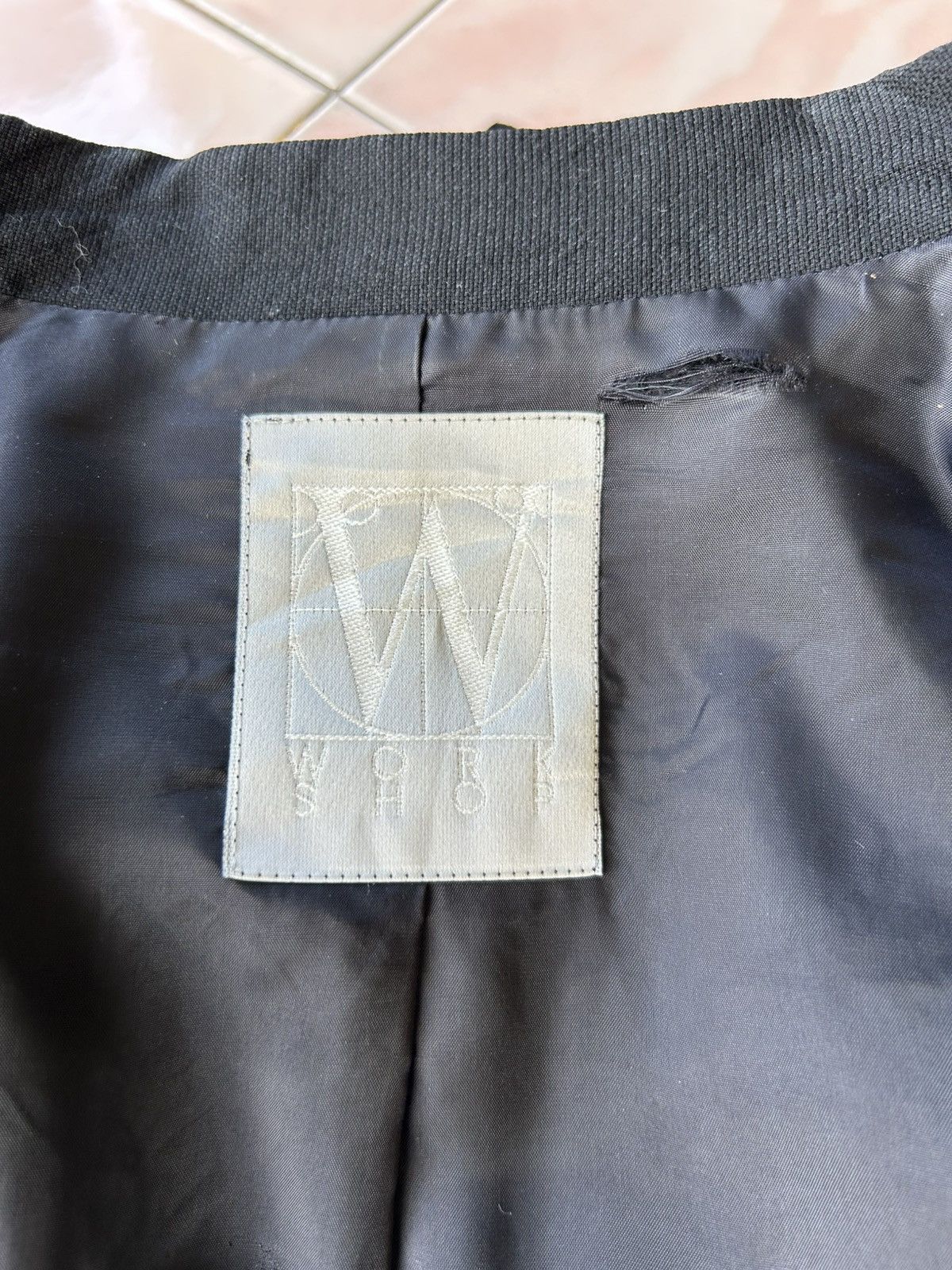Yohji Yamamoto Work Shop Blazer Jacket Size M / US 6-8 / IT 42-44 - 11 Thumbnail