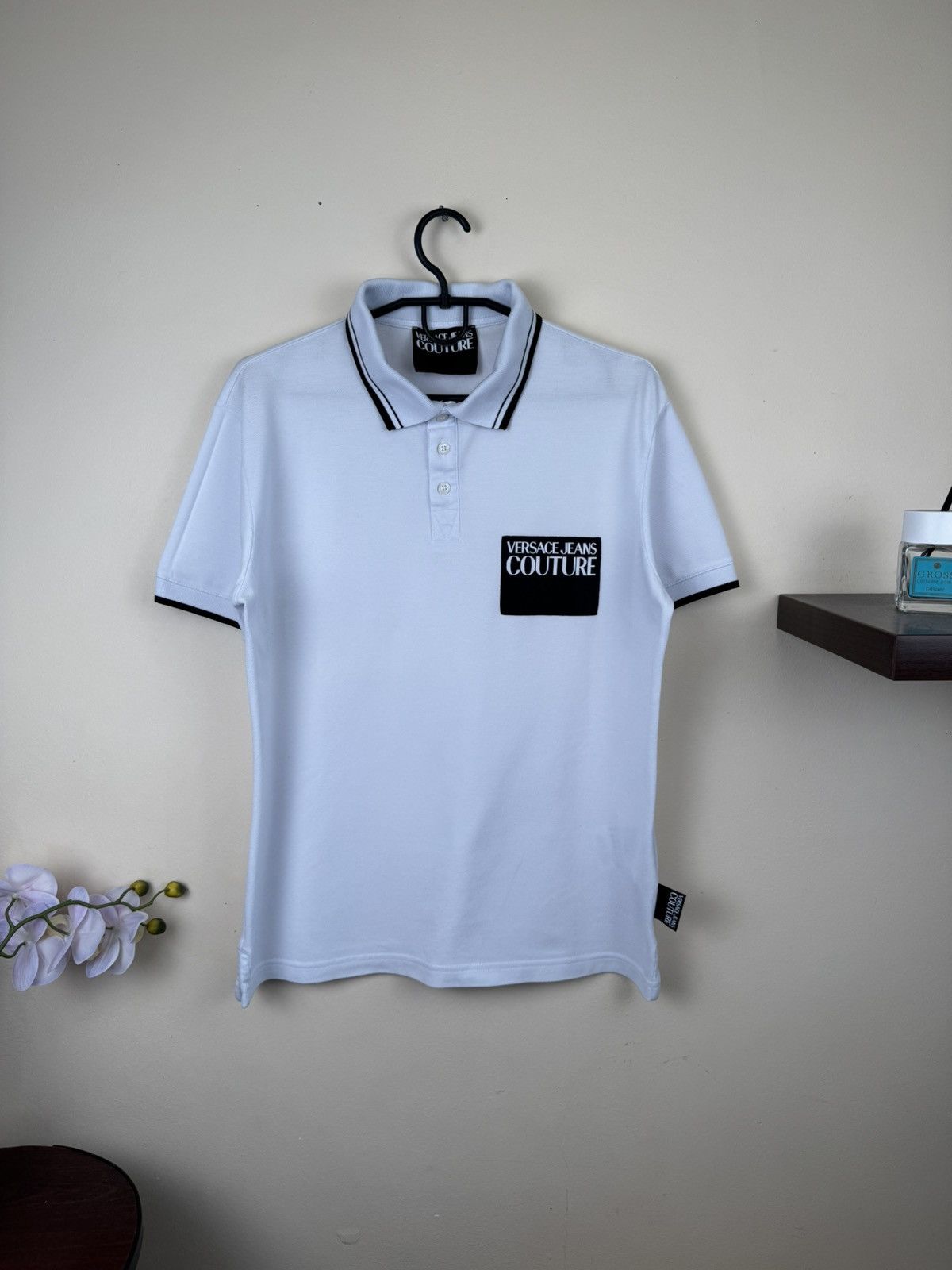 Versace Jeans Couture Versace Jeans Couture T shirt Men’s L White Luxury Casual Size US L / EU 52-54 / 3 - 8 Thumbnail