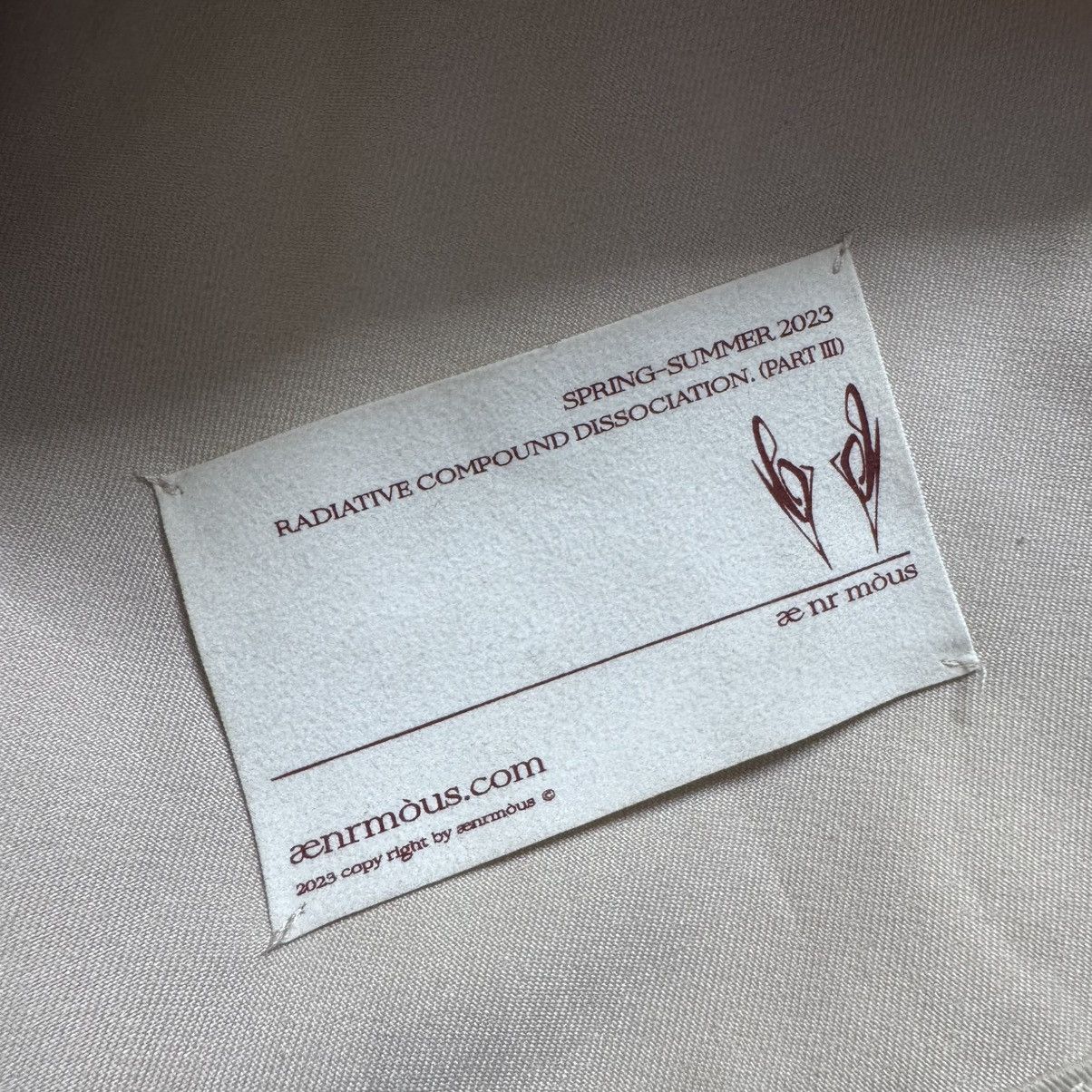 AENRMOUS SS2023 Aenrmous Hyperconvex Jacket Cream Size US M / EU 48-50 / 2 - 16 Thumbnail