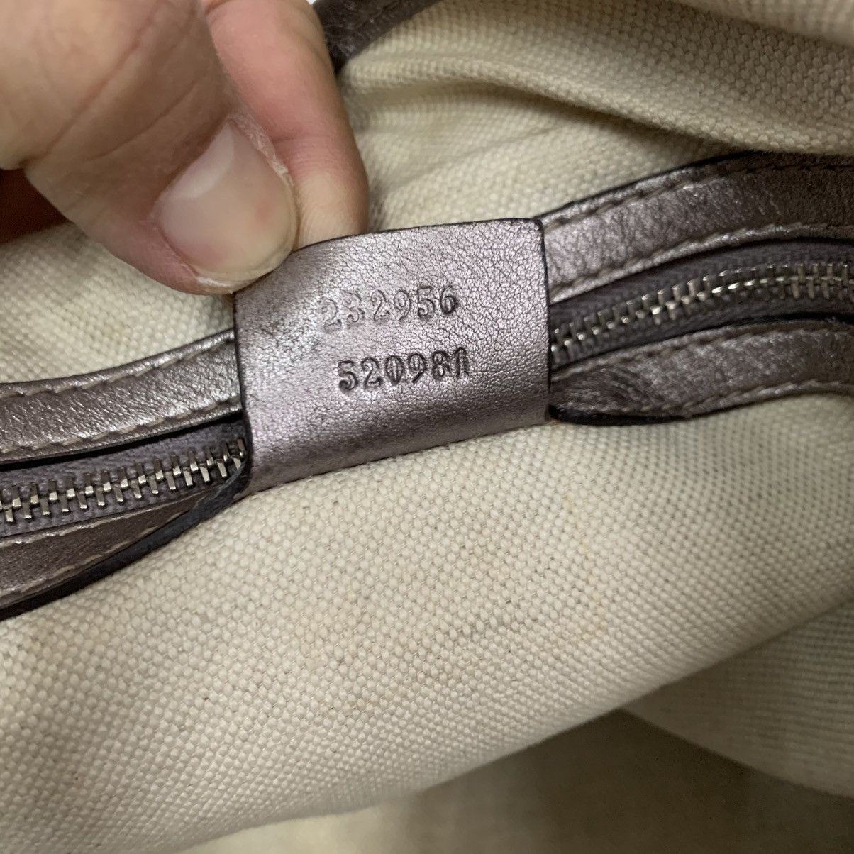 Gucci Gucci Monogram Leather Shoulder Bag Size ONE SIZE - 10 Thumbnail