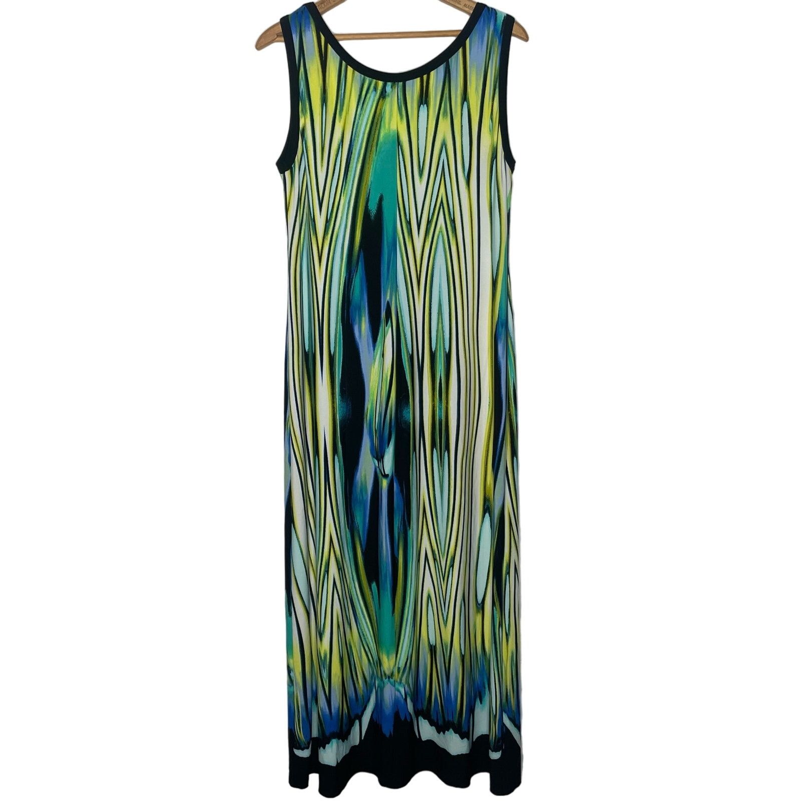 Other Roz & Ali Sleeveless Maxi Dress Size XXL / US 16-18 / IT 52-54 - 3 Thumbnail