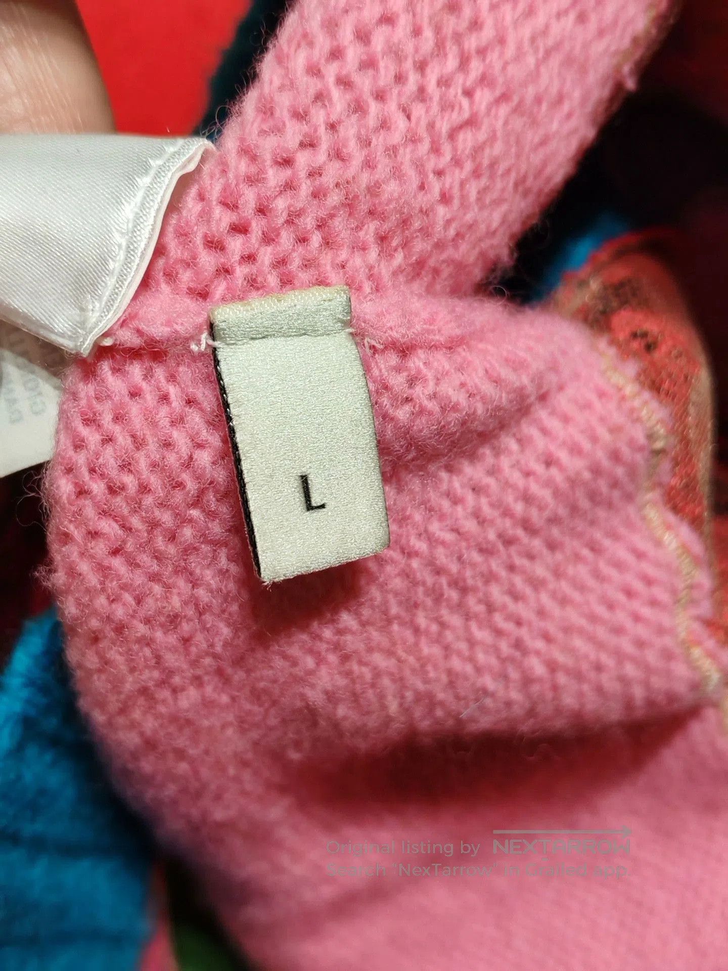 Gucci Gucci Rainbow Cat Embroidery Sweater. Size L / US 10 / IT 46 - 7 Thumbnail