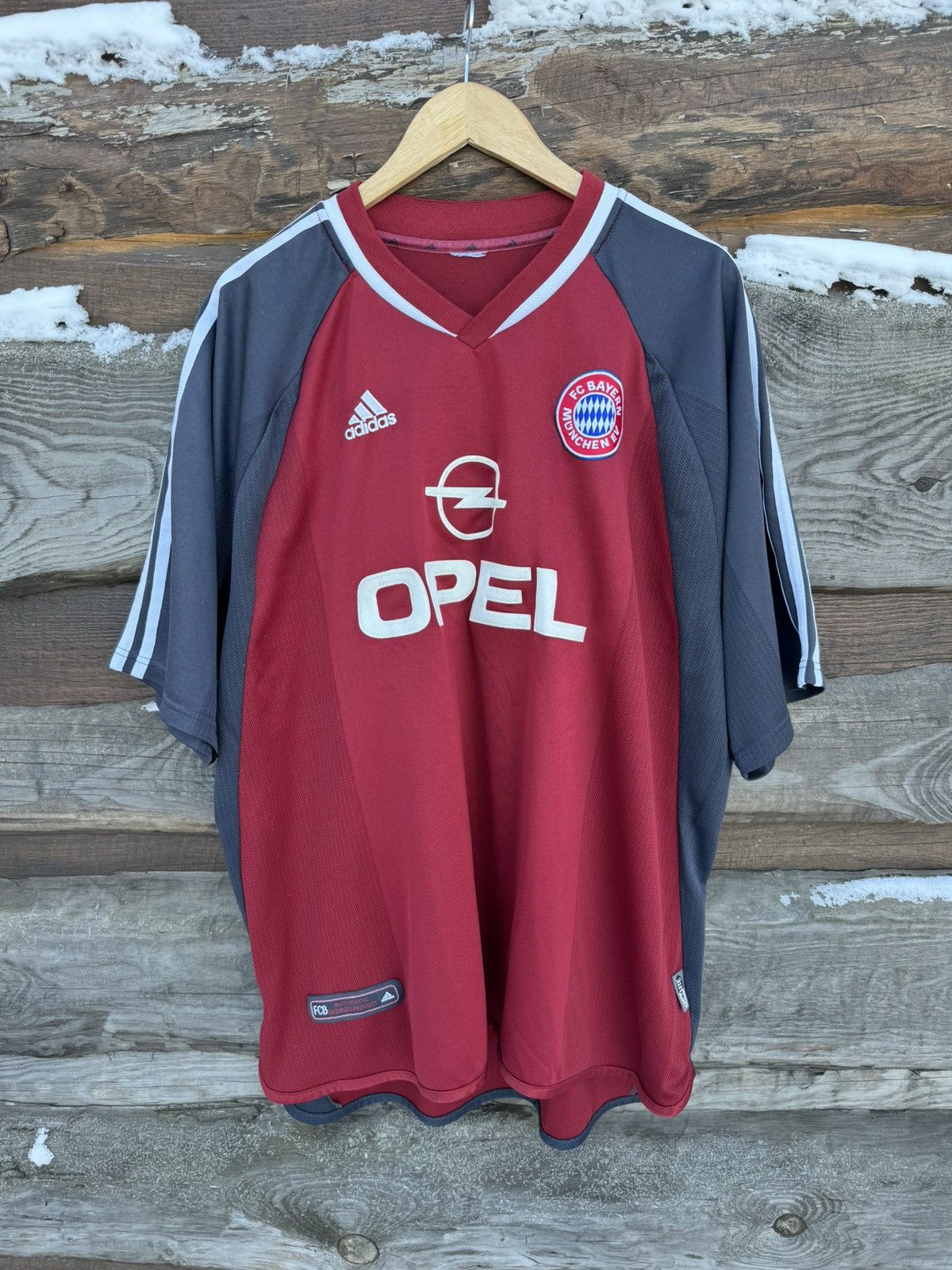 Adidas × Vintage 2001 Adidas Bayern Munich #14 Pizarro opel vintage jersey Size US XXL / EU 58 / 5 - 1 Thumbnail