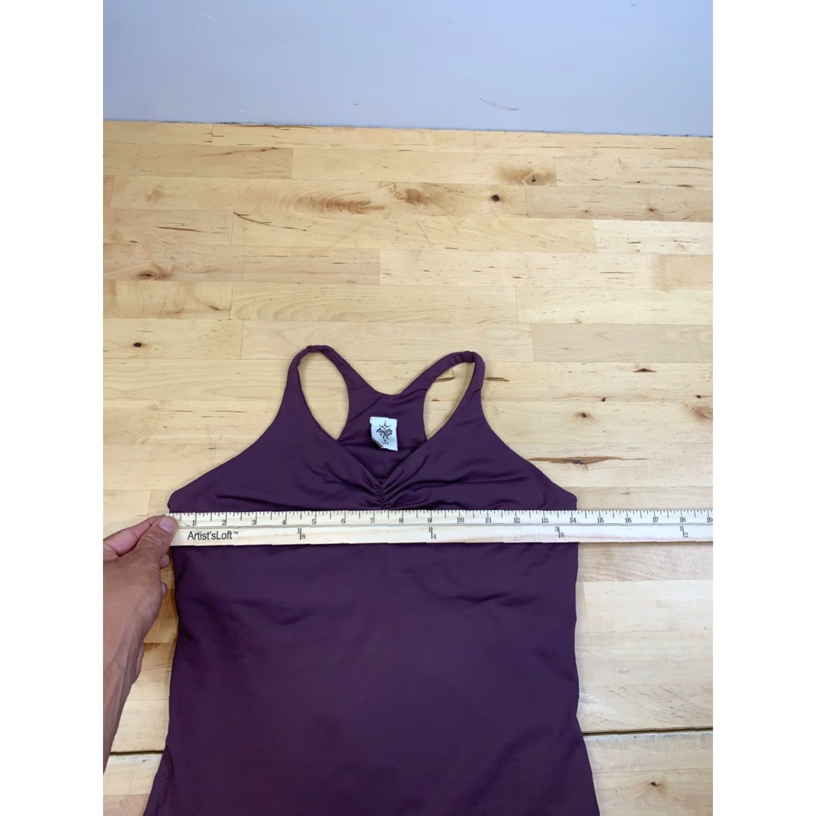 Prana prAna Racerback Tank Womens S Purple Activewear Stretch Slim Pullover Athletic Back 11964 Size S / US 4 / IT 40 - 4 Thumbnail