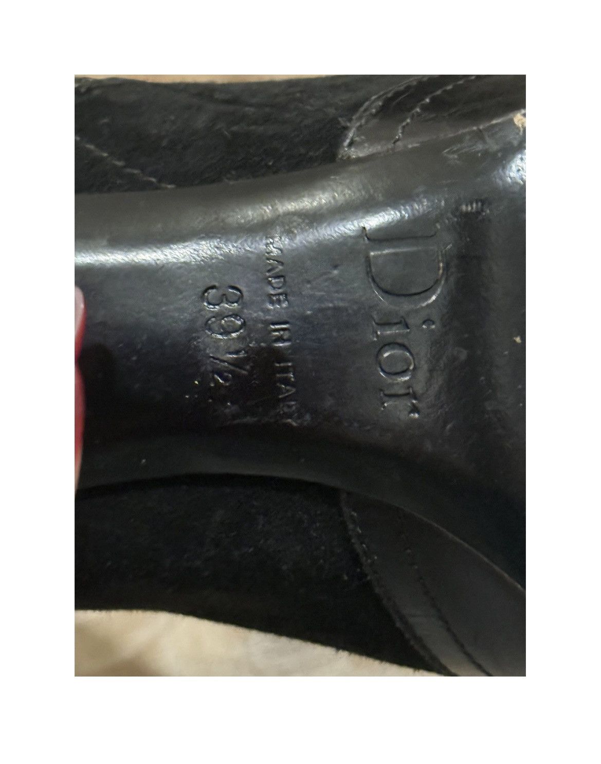Dior Dior Suede Boots Size US 9.5 / IT 39.5 - 6 Thumbnail