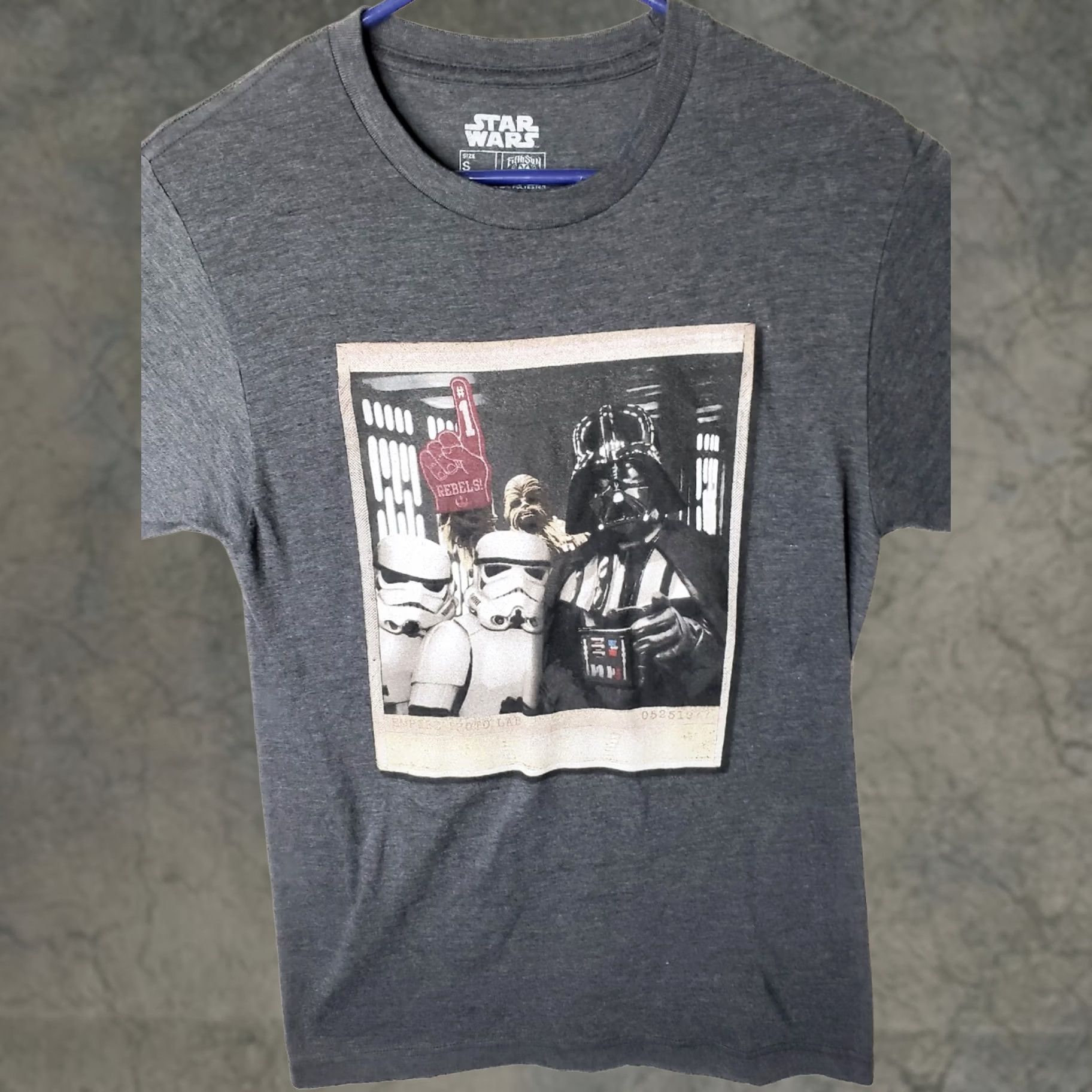 Vintage VINTAGE Fifth Sun Star Wars Gray Graphic T Shirt - Star Wars Darth Vader Stormtrooper Logo M Mens Size US S / EU 44-46 / 1 - 1 Thumbnail