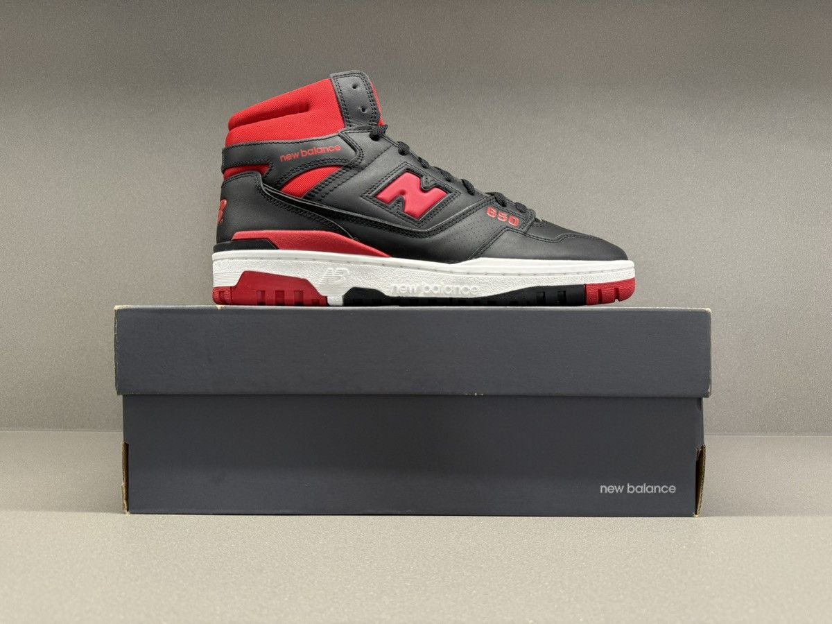 New Balance New Balance 650R Black Red Size US 11.5 / EU 44-45 - 3 Thumbnail