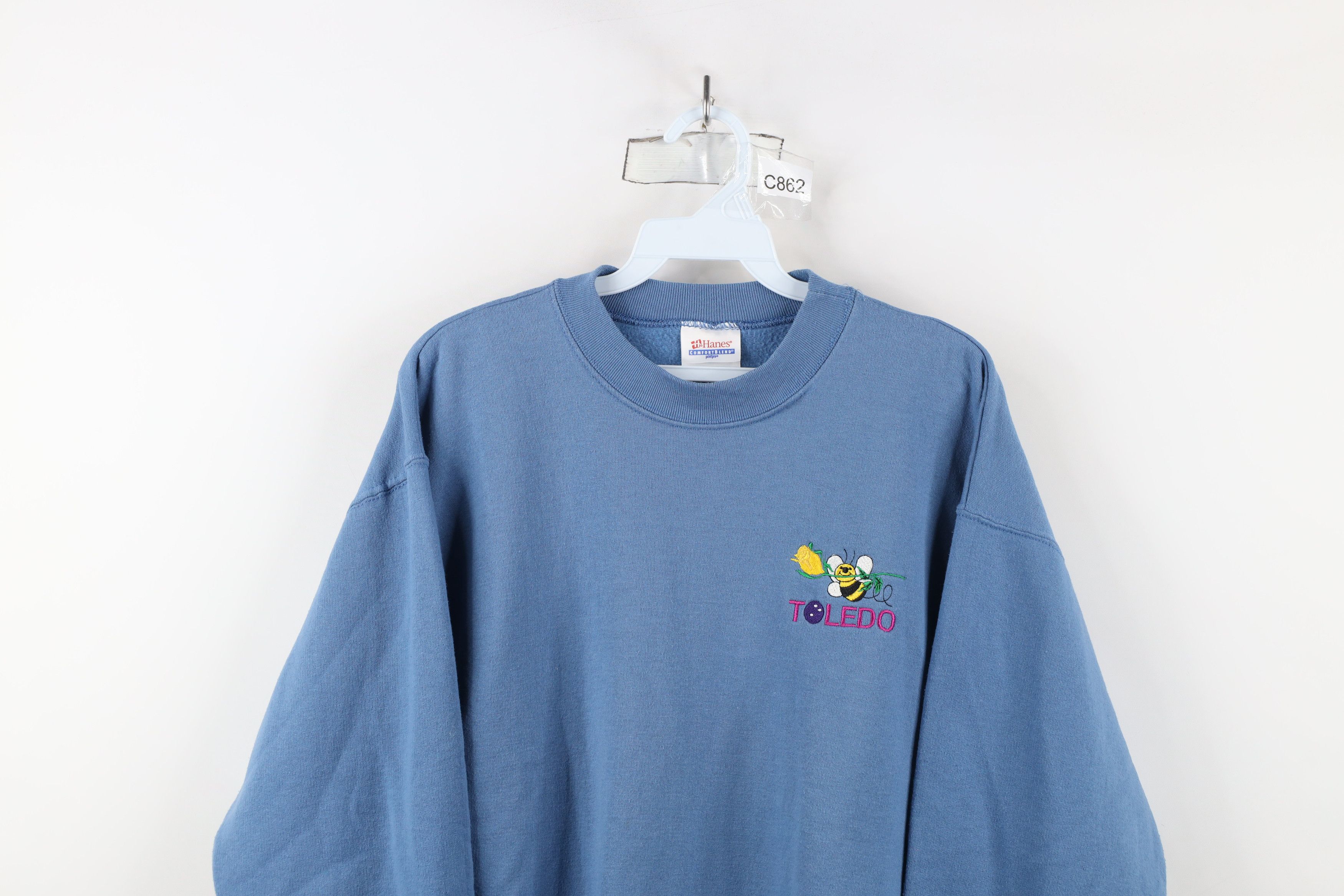 Vintage Vintage 90s Streetwear Spell Toledo Bee Bowling Sweatshirt Size M / US 6-8 / IT 42-44 - 2 Thumbnail