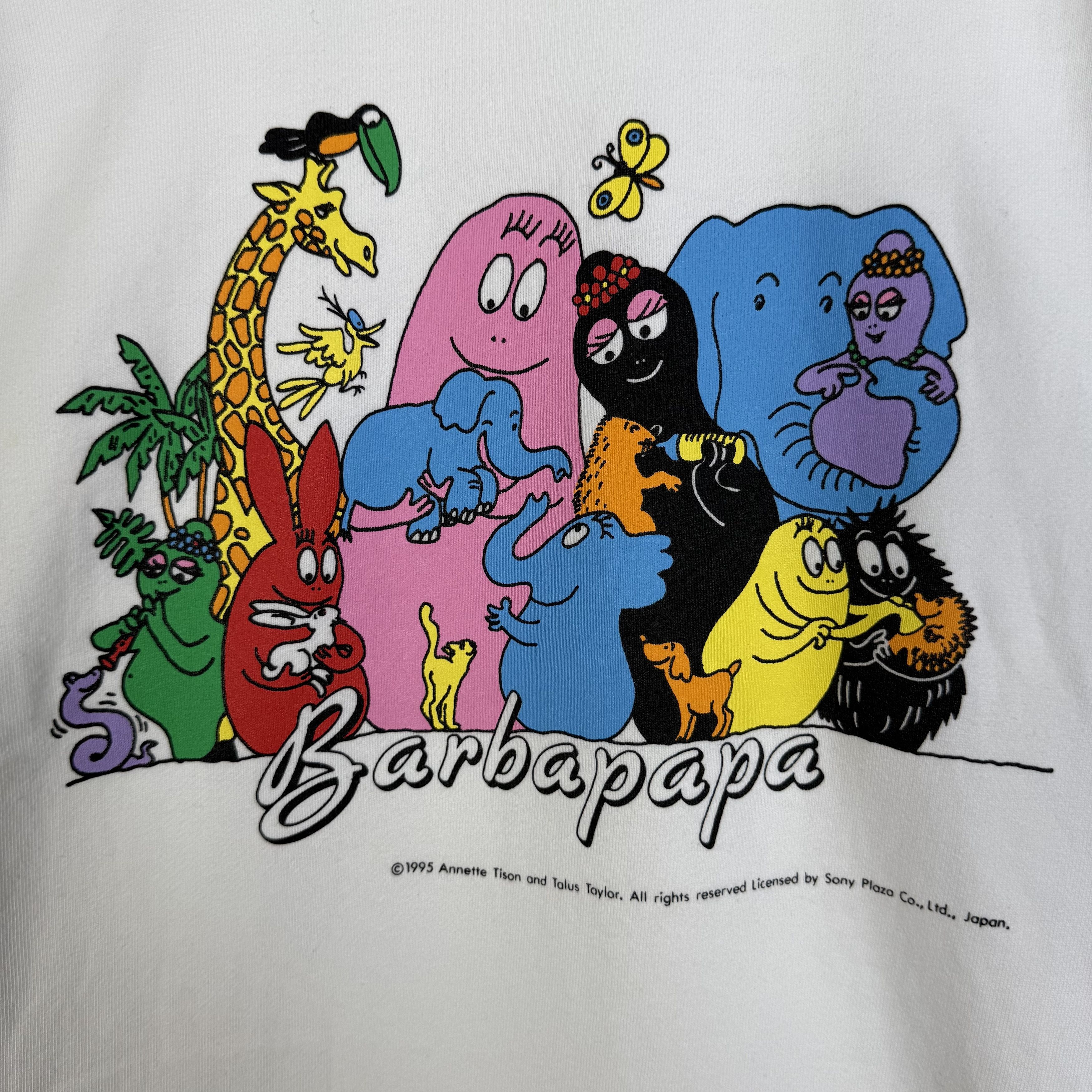 Vintage Vintage 1995 Barbapapa Sweatshirt Crewneck Size US M / EU 48-50 / 2 - 2 Thumbnail