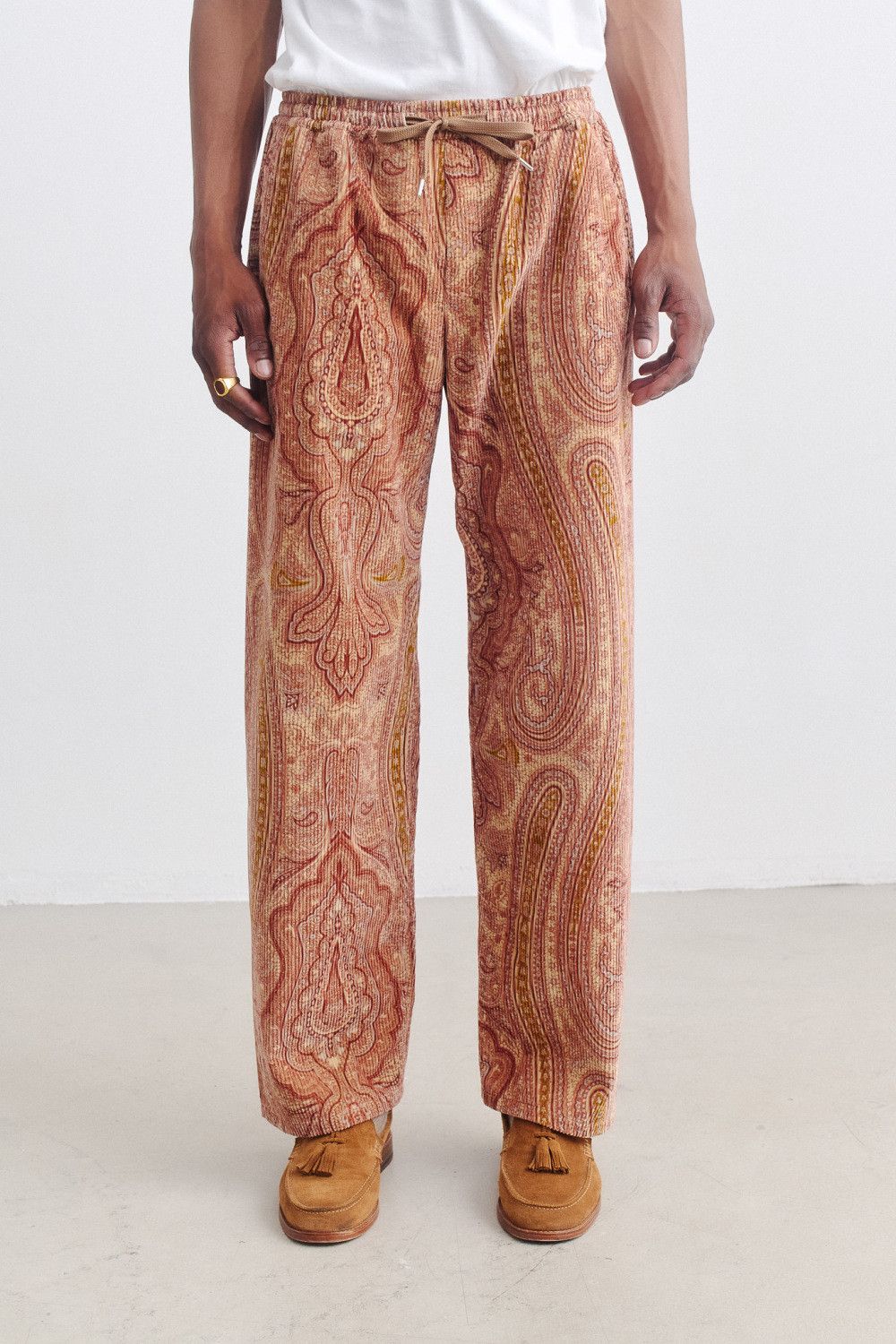 A Kind Of Guise 💚 AW23 A Kind Of Guise Samurai Trousers Paisley Corduroy Size US 32 / EU 48 - 2 Thumbnail