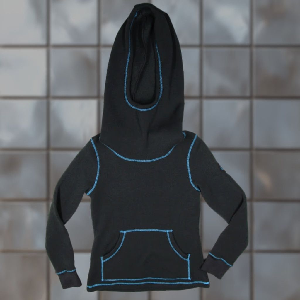 686 686 Hoodie Women Medium Blue Pullover Fleece All Seasons Hooded Pockets Logo Regular Size: M Size M / US 6-8 / IT 42-44 - 1 Thumbnail