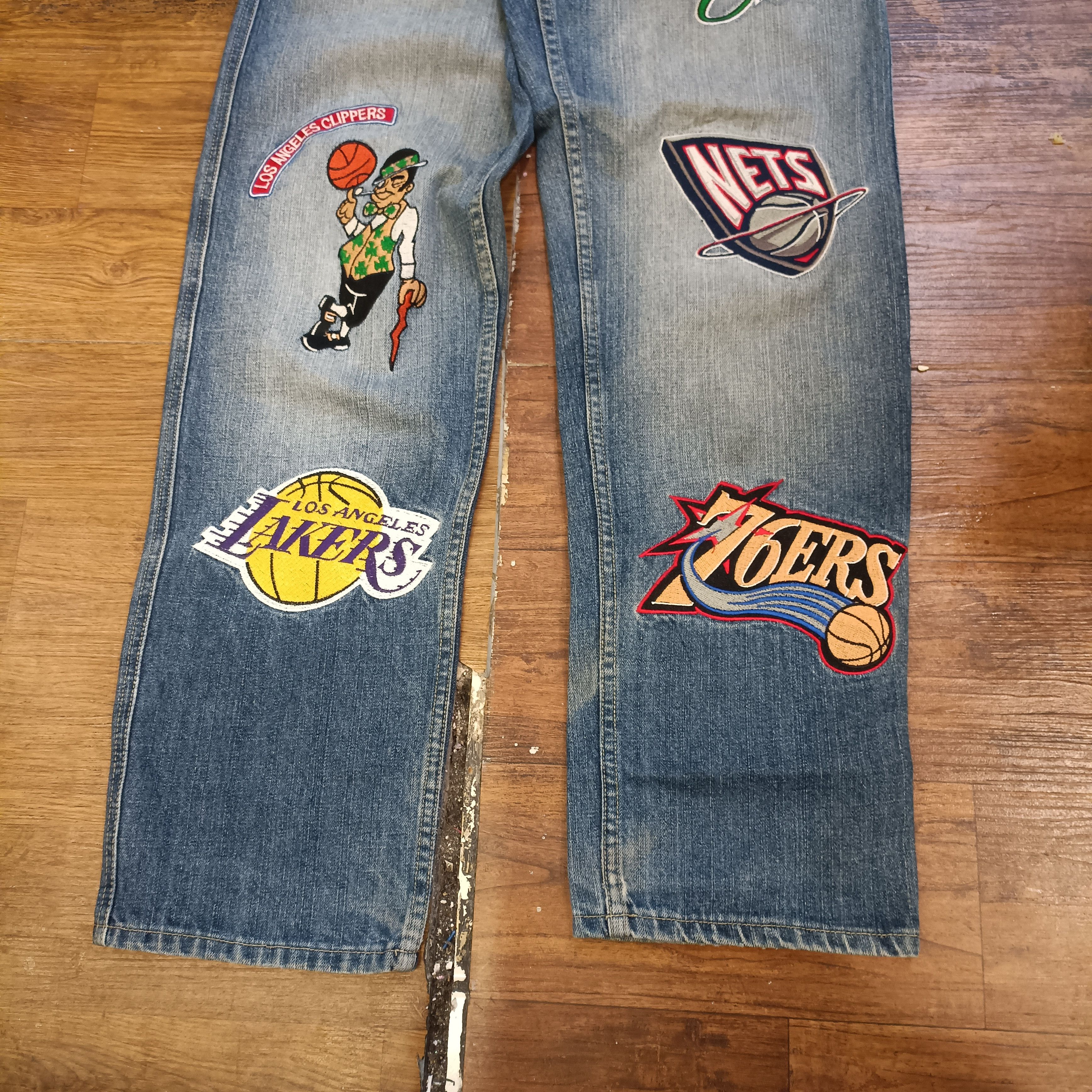 NBA NBA dianlao sport denim patch Team logo Size US 30 / EU 46 - 10 Thumbnail