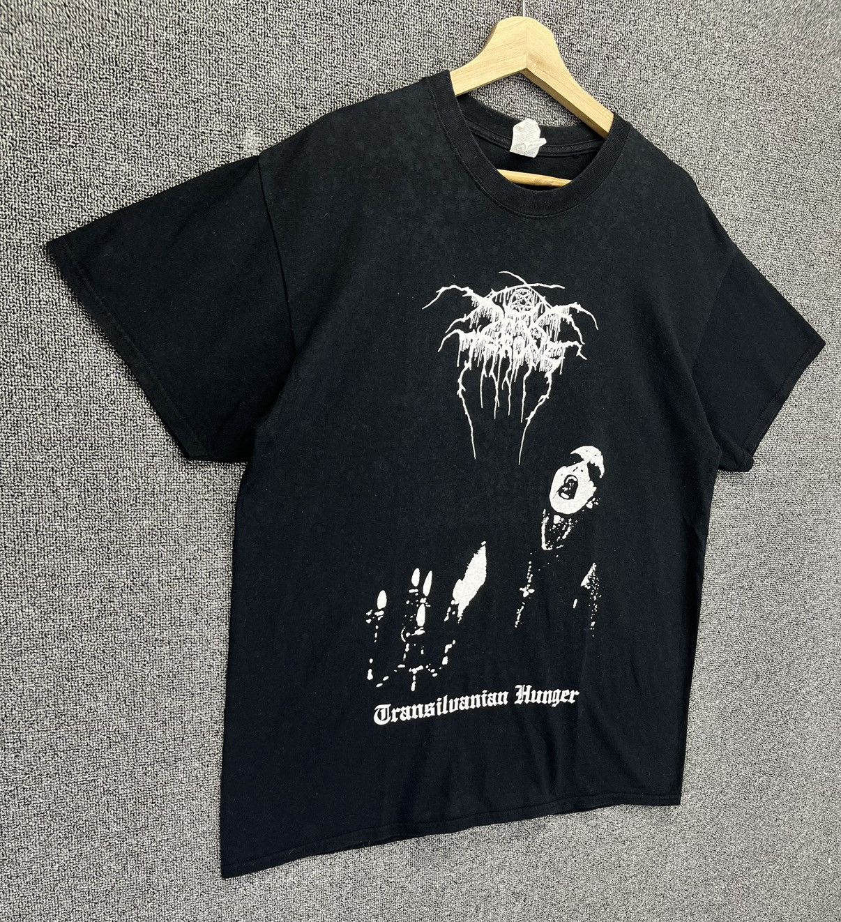 Band Tees Darkthrone Transilvanian Hunger Punk Rock Band Tees T Shirts Size US L / EU 52-54 / 3 - 2 Thumbnail