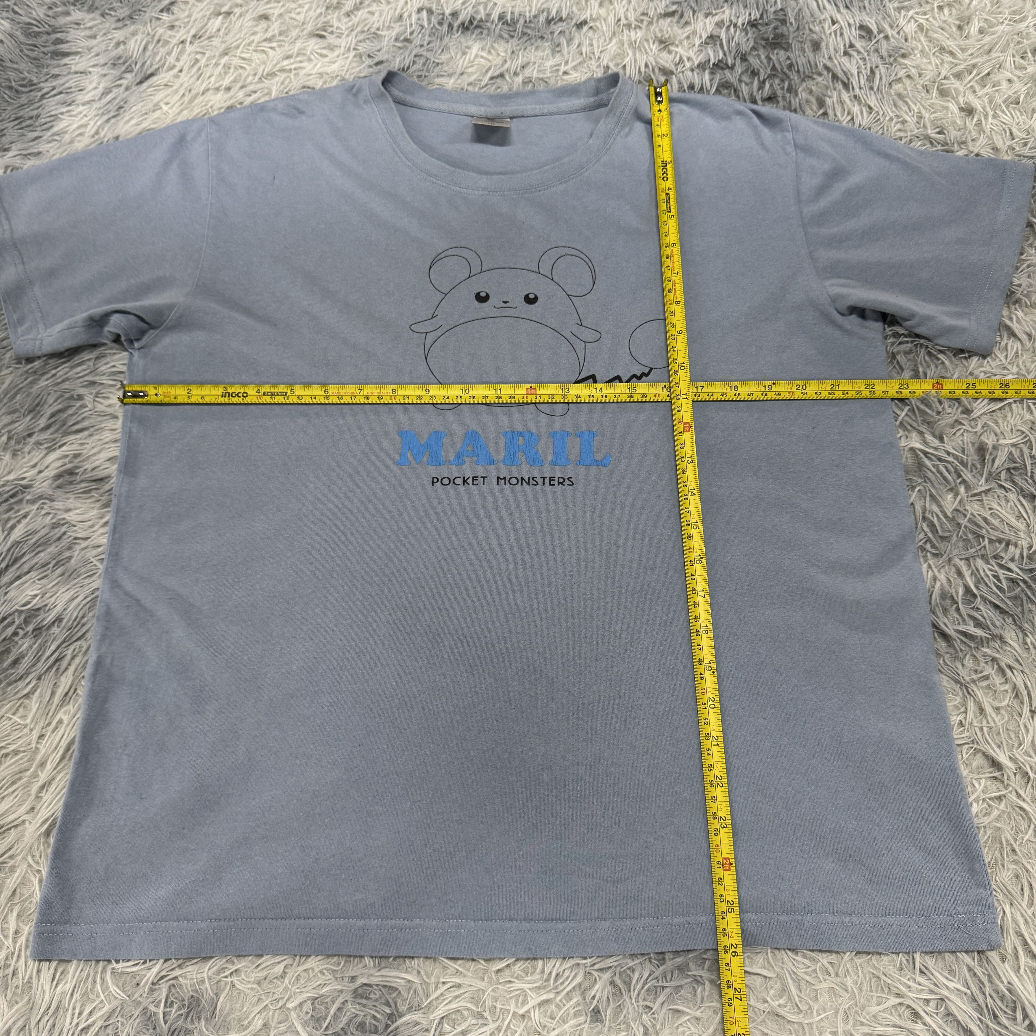 Anime Anime Marill Pocket Monster Pokemon Size US L / EU 52-54 / 3 - 5 Thumbnail