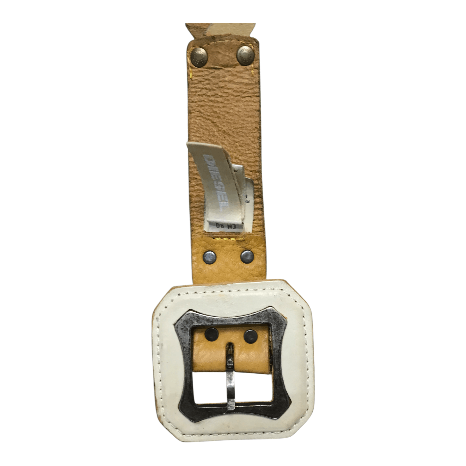 Diesel Diesel Brown Leather Italy Belt Size ONE SIZE - 3 Thumbnail