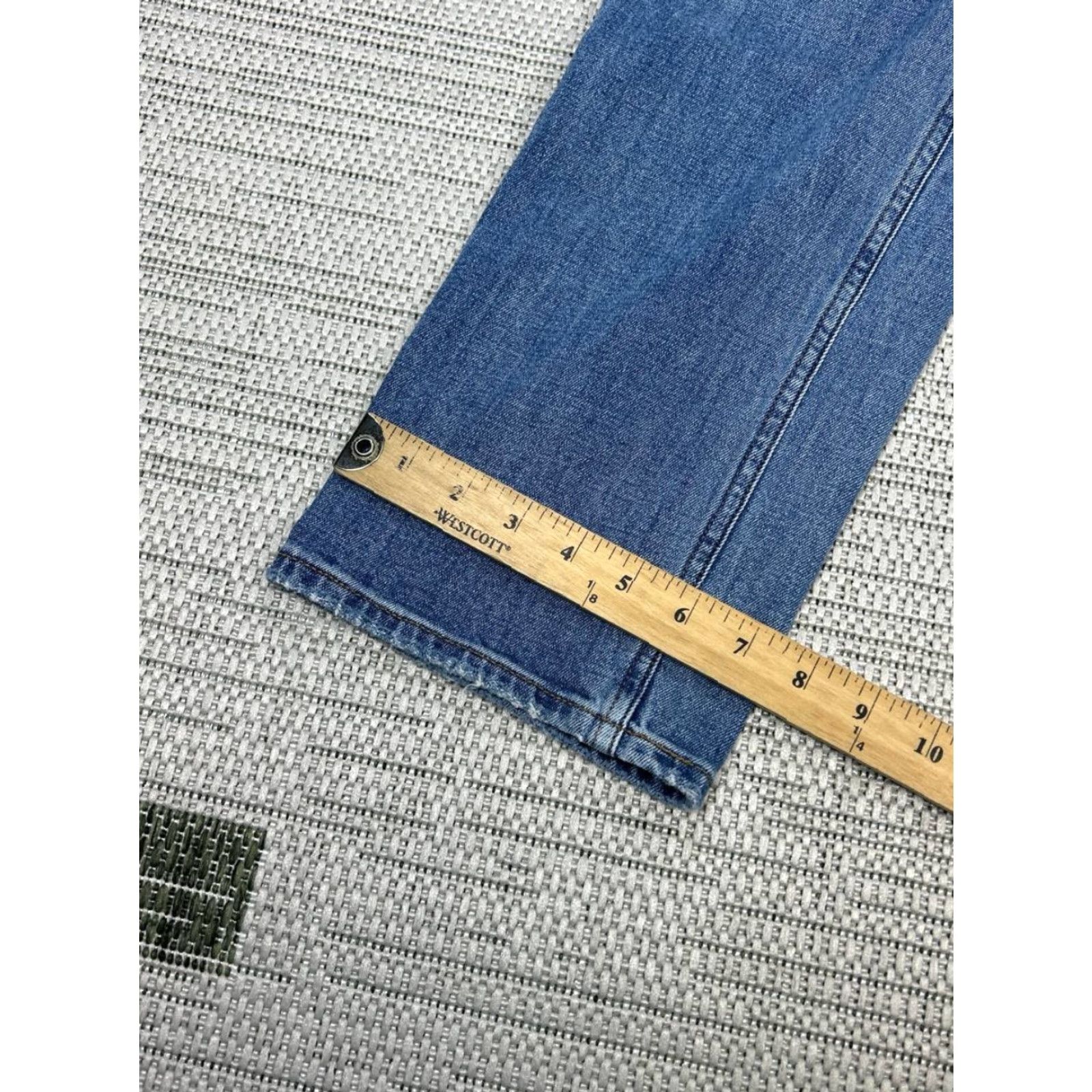 Abercrombie & Fitch Abercrombie & Fitch Jeans Ankle Womens 28x28 Blue 28 Inseam 28in High Rise Straight Ultra 6 XS? Size 28" / US 6 / IT 42 - 6 Thumbnail