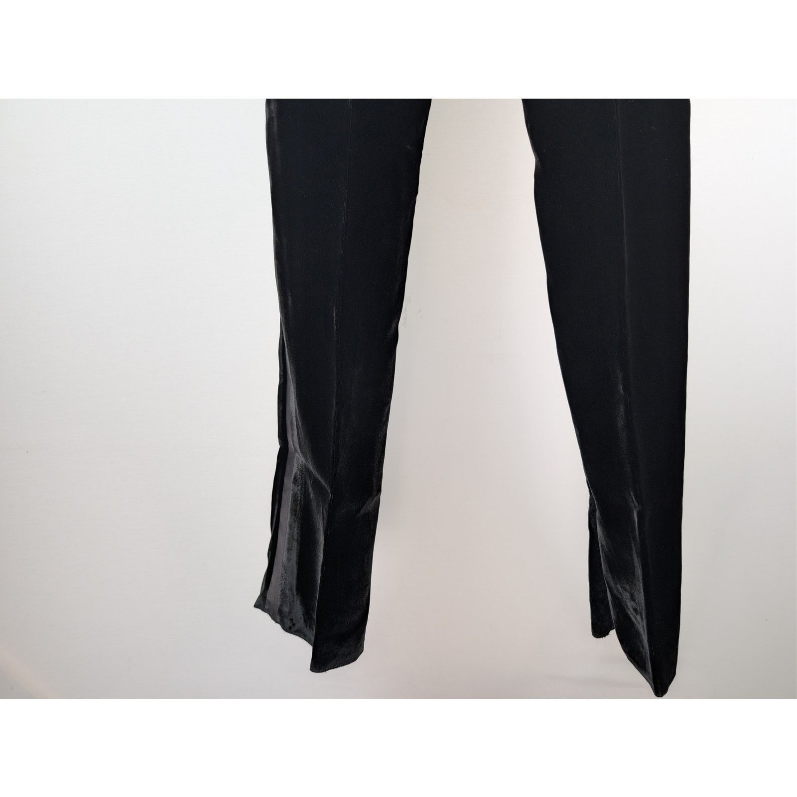 Tom Ford o1rshd1 Tailored Velvet Tuxedo Evening Pants in Black Size US 34 / EU 50 - 13 Thumbnail