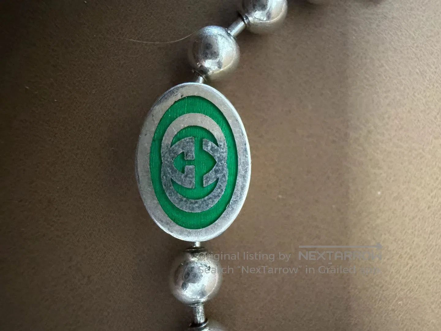 Gucci Guicci Green 6-bead necklace| Size ONE SIZE - 2 Thumbnail
