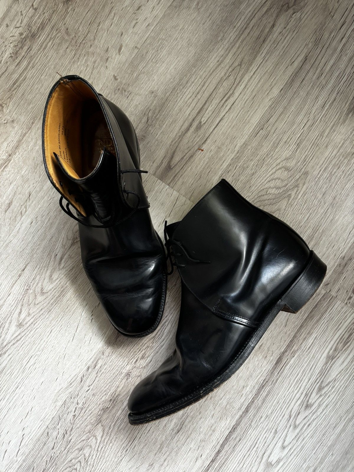 Sanders Sanders George Boots Style 5634 Black Leather Size US 10 / EU 43 - 20 Thumbnail