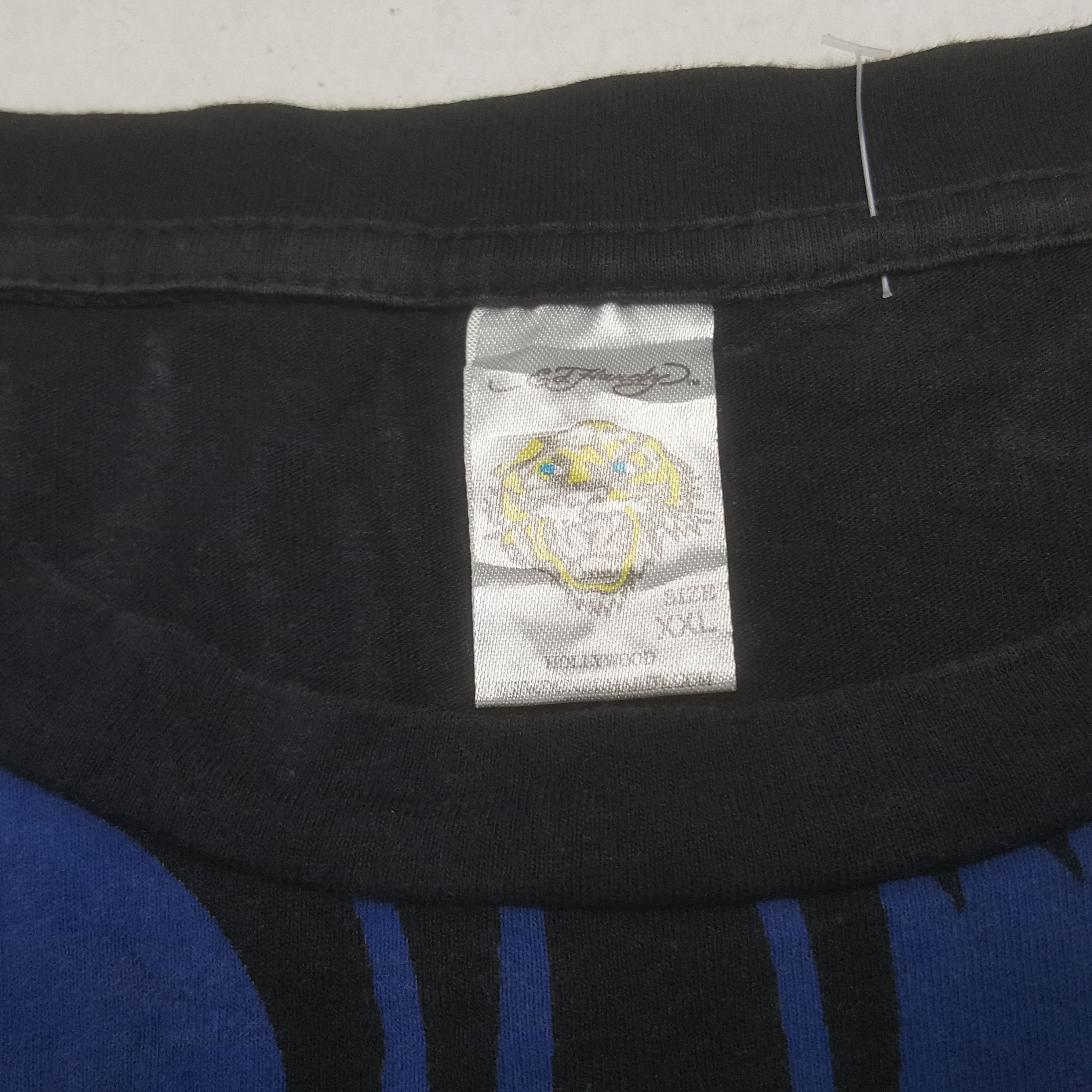 Christian Audigier × Ed Hardy × Vintage Vintage Ed Hardy by Christian Audiger Long Sleeve Tshirt Size US L / EU 52-54 / 3 - 6 Thumbnail