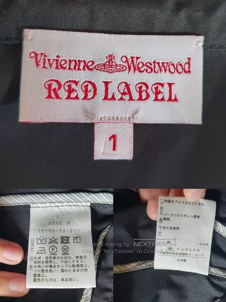 Vivienne Westwood Vivienne Westwood Red Label Asymmetric Side Zip Dress Size S / US 4 / IT 40 - 6 Thumbnail