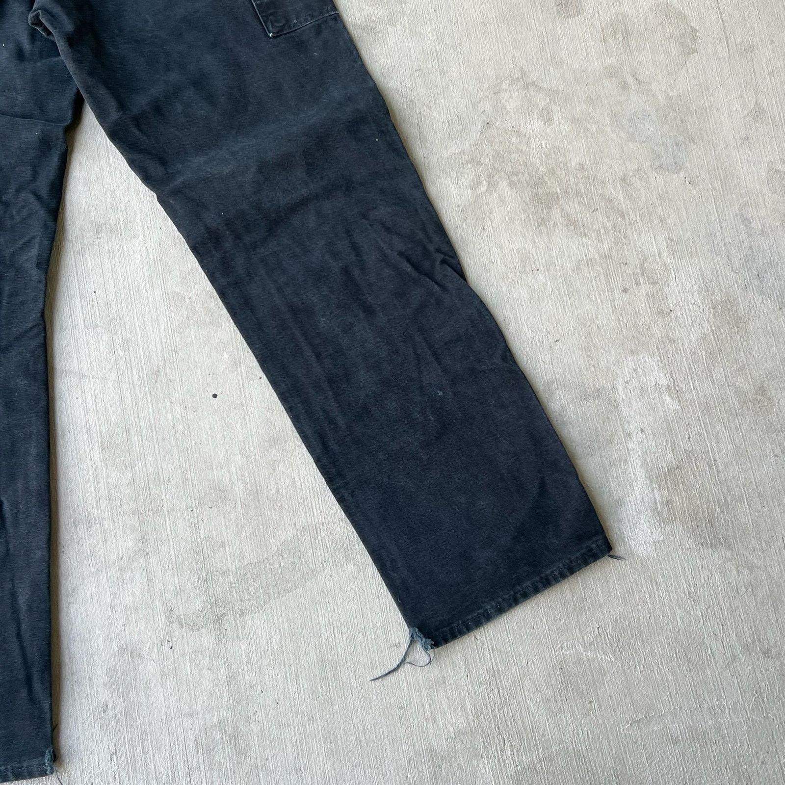 Carhartt × Vintage Carhartt black double knee work wear carpenter pants Size US 29 - 10 Thumbnail