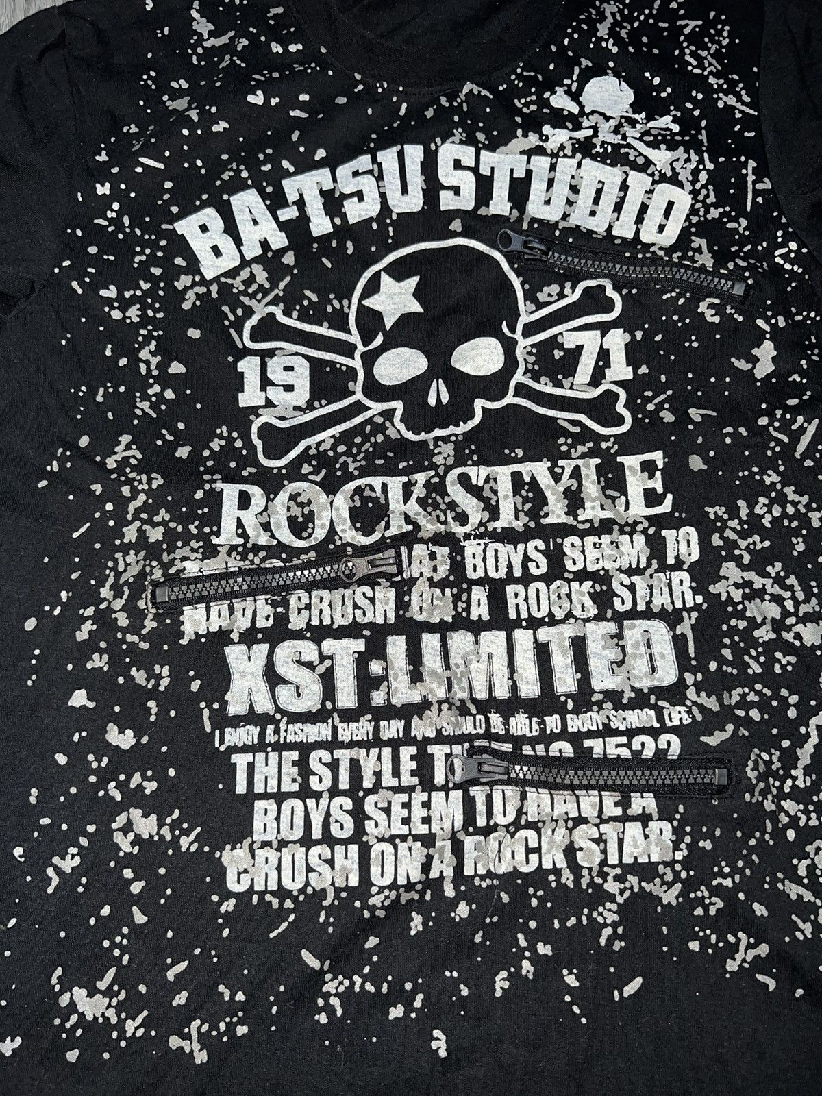 Japanese Brand Ba-tsu studio skull top ☠️ Size US S / EU 44-46 / 1 - 3 Thumbnail