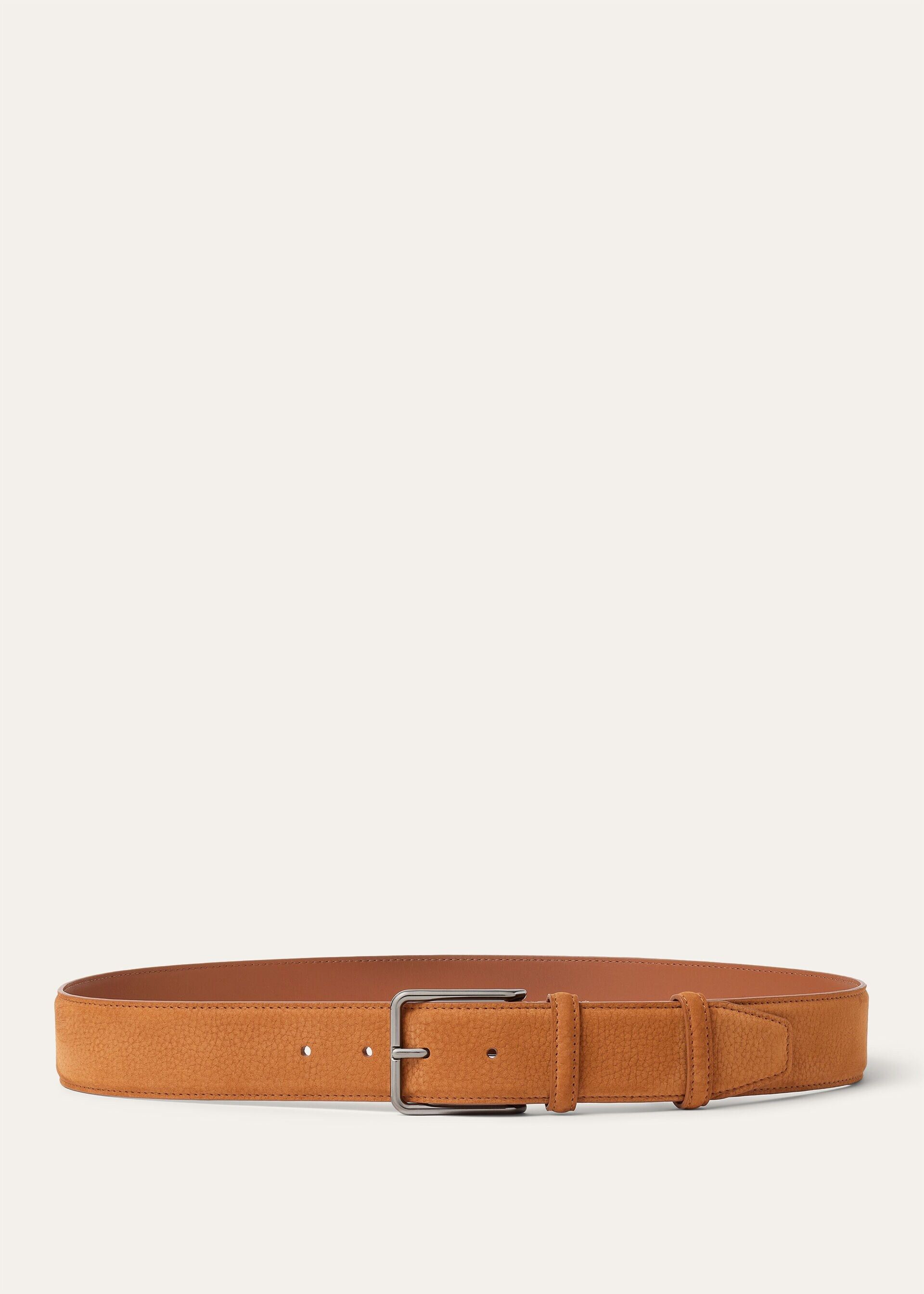 Loro Piana os11x0426 FAR1400 Size: OS / Mayfair Belt in Bon Ton Brown Size ONE SIZE - 1 Thumbnail