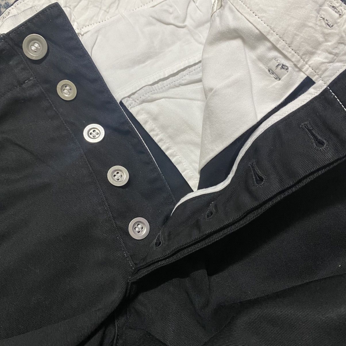 Visvim Visvim Black Trouser Cropped Pants Size US 32 / EU 48 - 22 Thumbnail