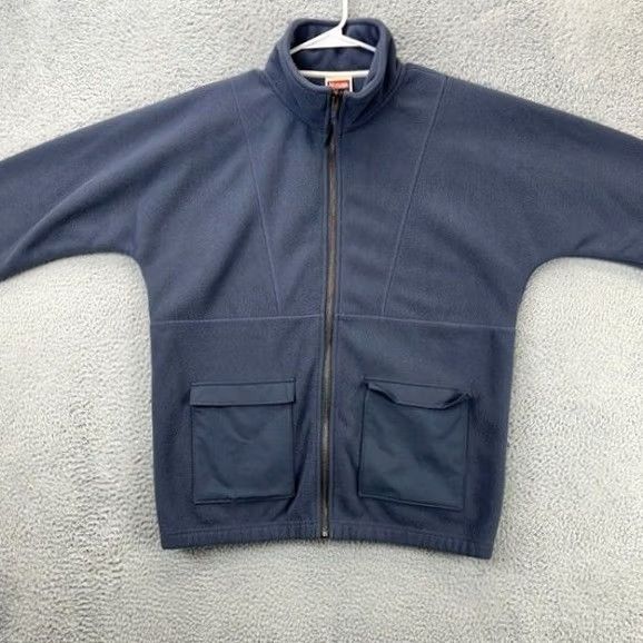 Vintage Homage Jacket Mens Medium Blue Full Zip Jacket Mock Neck Long Sleeve Pocket Size US M / EU 48-50 / 2 - 2 Thumbnail