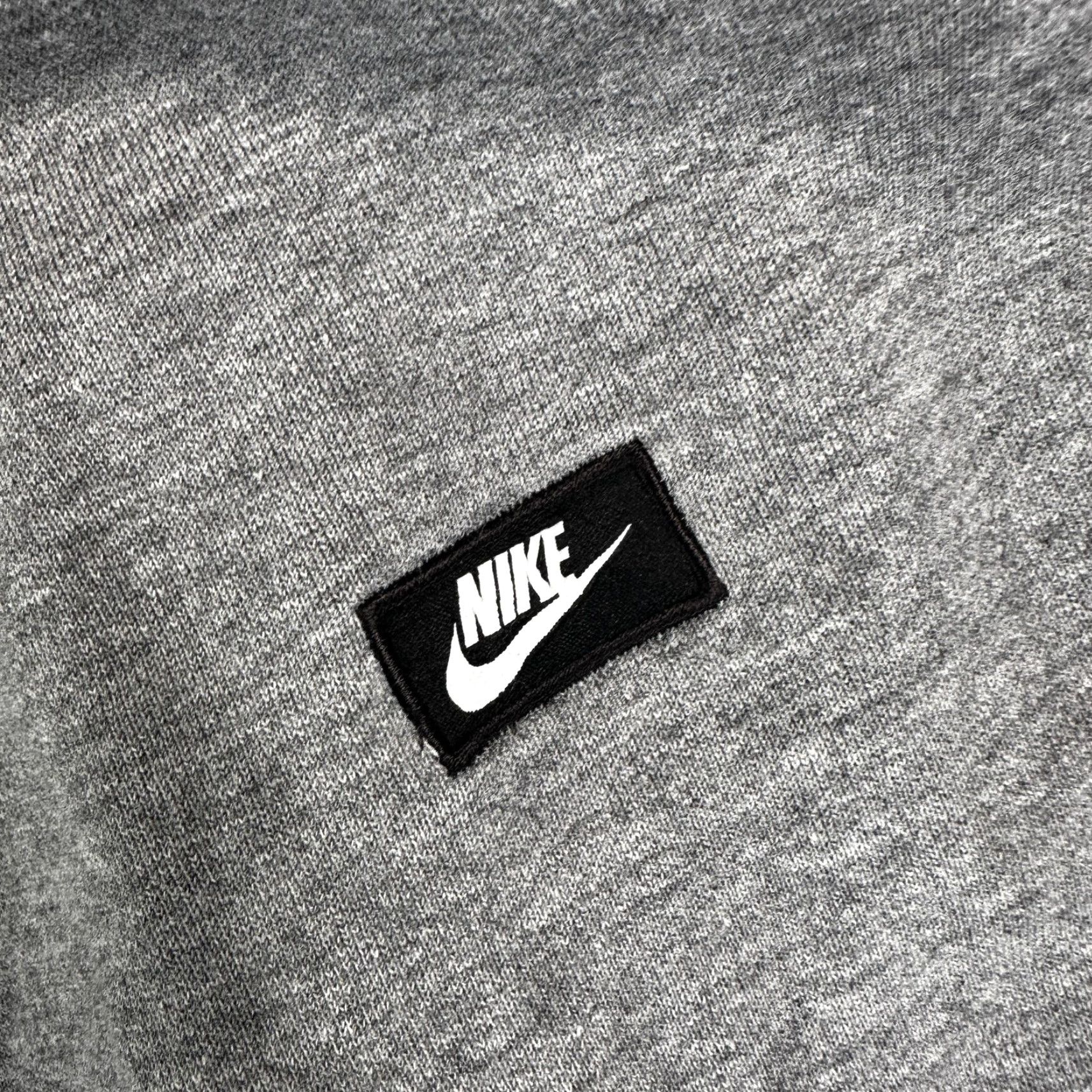 Nike Nike Pants Mens M Gray Fleece Joggers Sweatpants Zip Pocket 835862-091 Pocket Elastic Drawstring Tapered Regular Comfort Gym Training Running Walking Size US 31 - 3 Thumbnail
