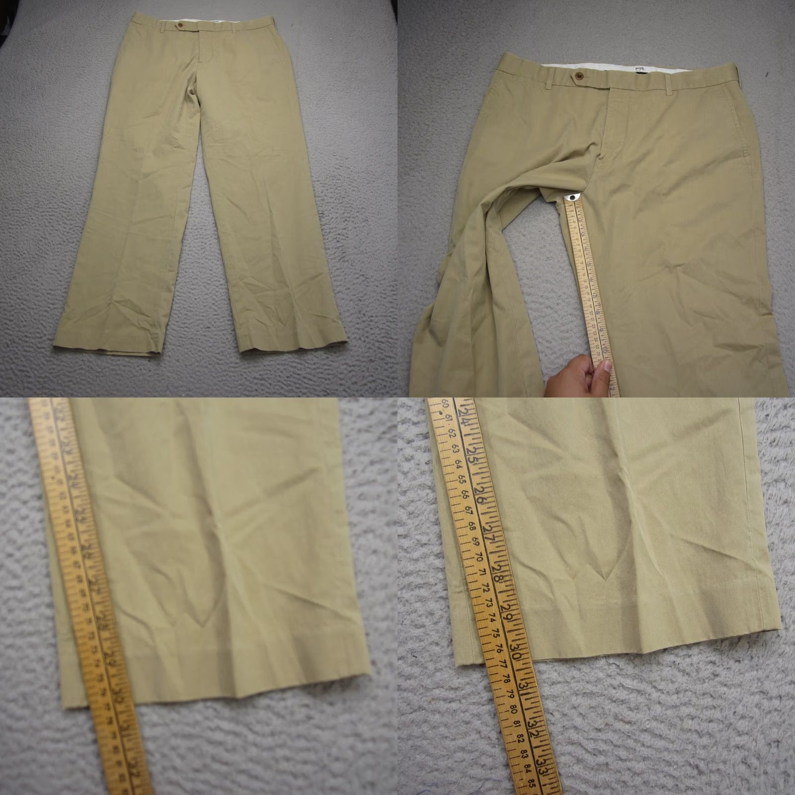 Polo Ralph Lauren Polo Ralph Lauren Pants Men 36x30 Brown Chino Straight Silk Golf Preppy Size US M / EU 48-50 / 2 - 8 Thumbnail