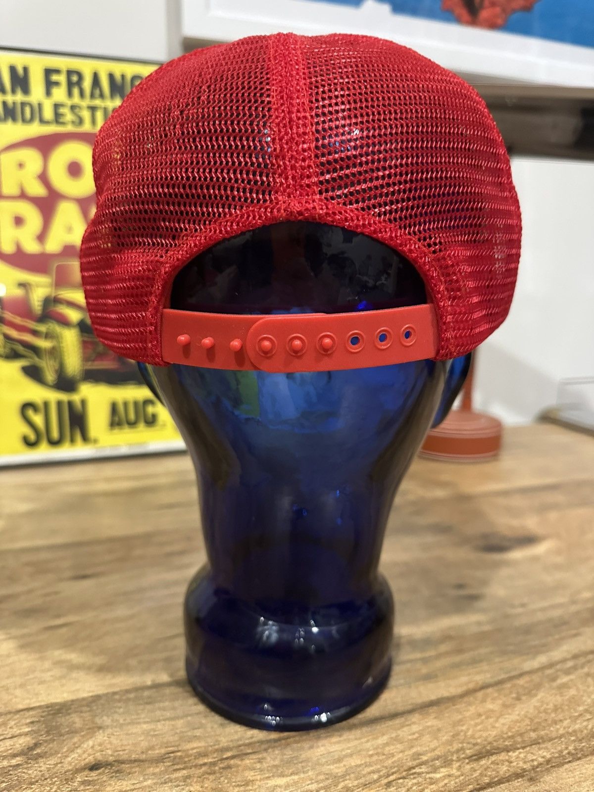 Vintage Vintage Moto Cross Roswell Super Speedway Trucker Hat Size ONE SIZE - 5 Thumbnail