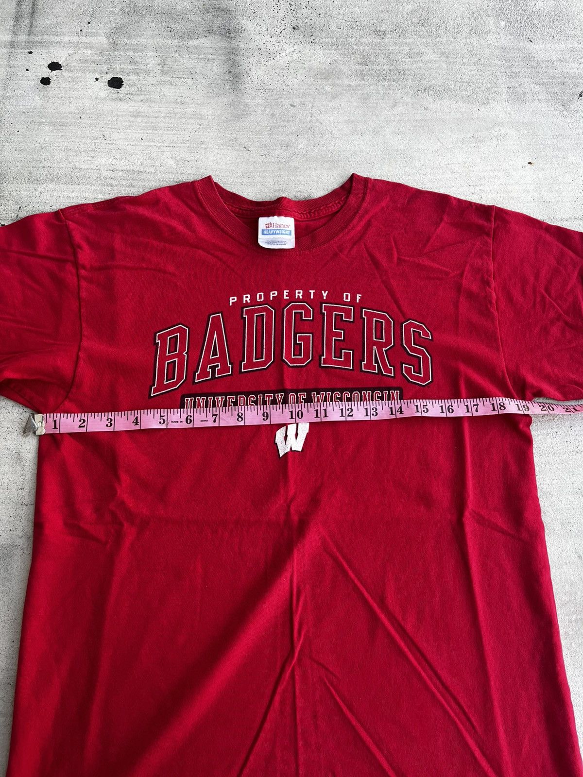 Vintage Vintage University of Wisconsin “Property of Badgers” Tee Size US M / EU 48-50 / 2 - 4 Thumbnail