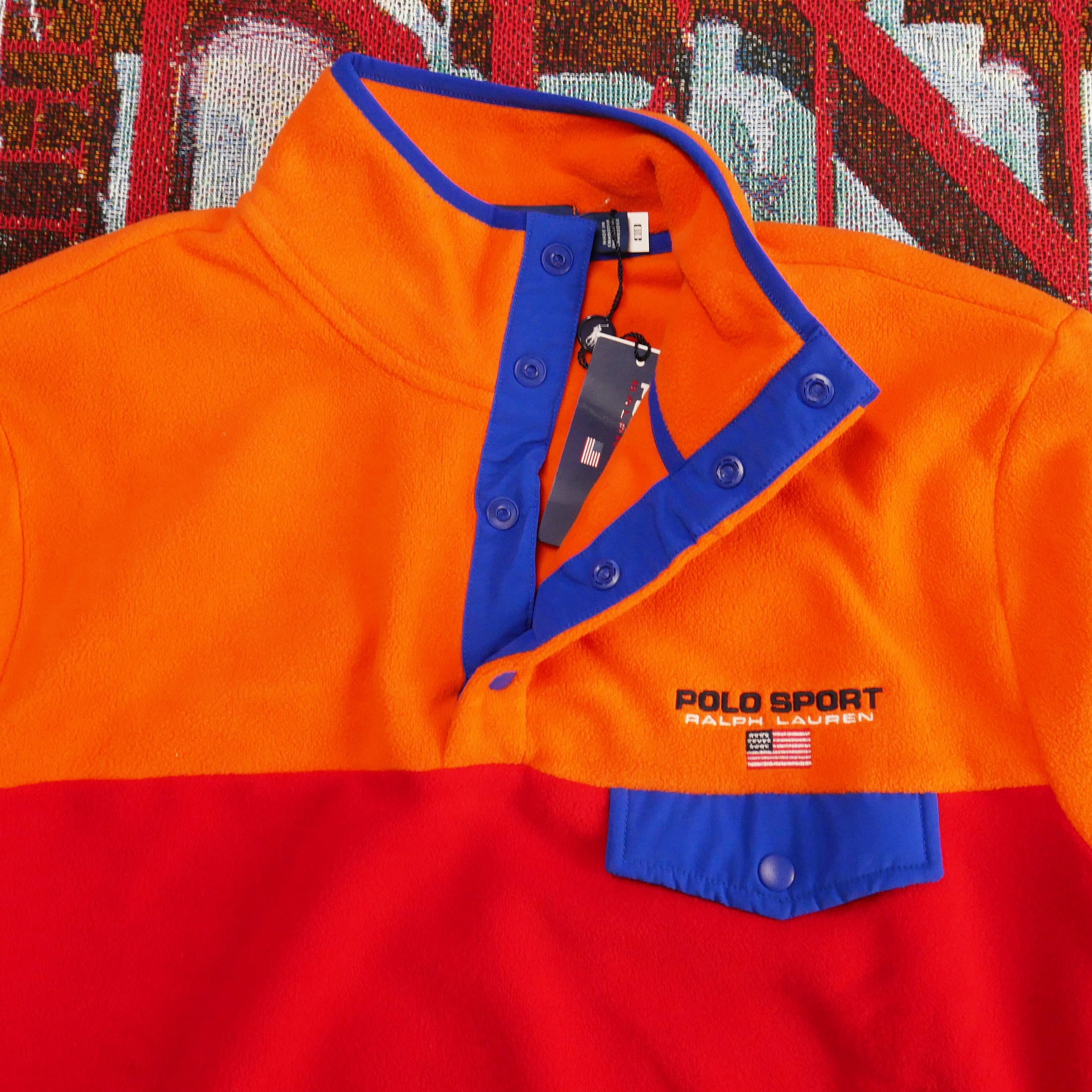 Polo Ralph Lauren Ralph Lauren Polo Sport Color Block Fleece Sweatshirt Size US M / EU 48-50 / 2 - 3 Thumbnail