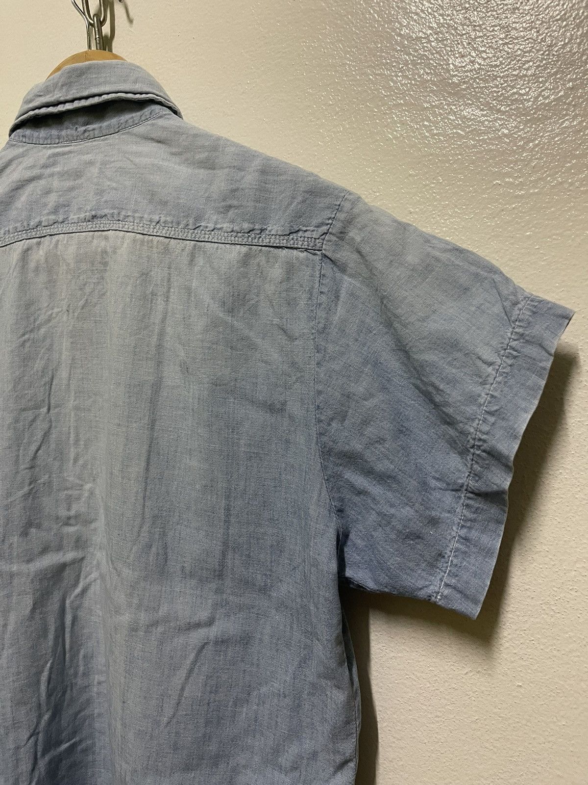 Big Mac Big Mac Chambray Embroidery Shirt Size M / US 6-8 / IT 42-44 - 13 Thumbnail